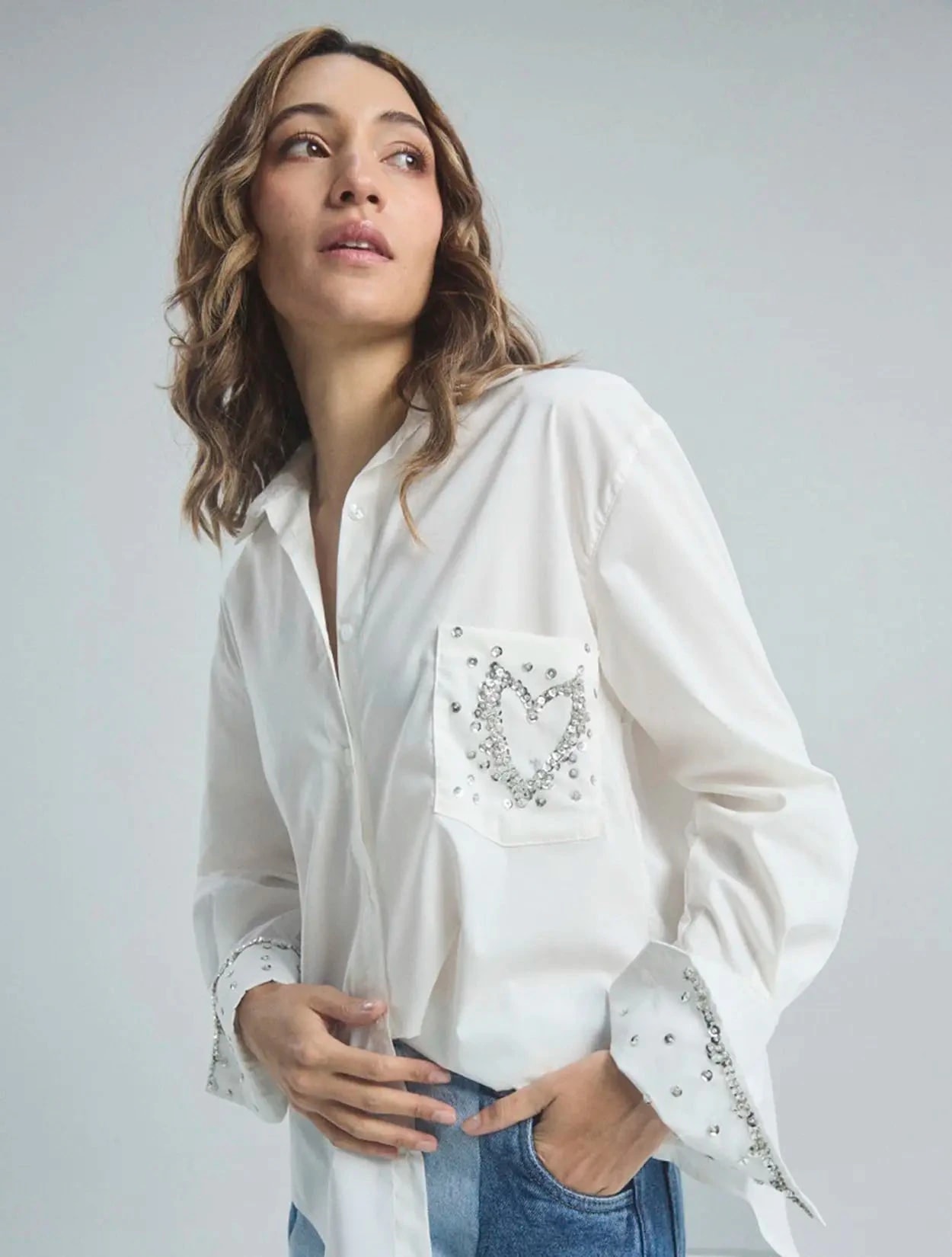 CAMISA BRILLA CORAZON - imagen 1
