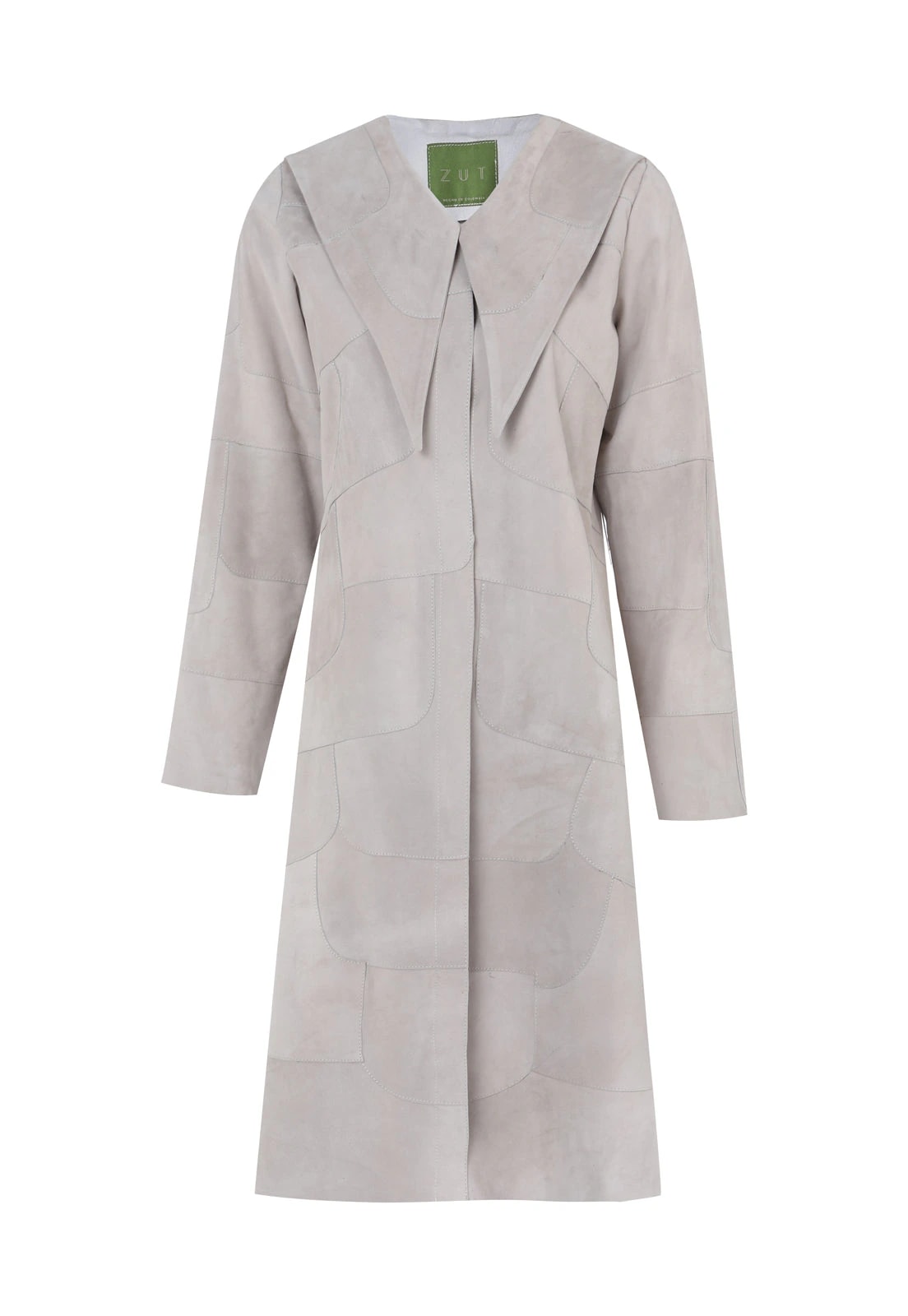 KALA UNICOLOR PATCHWORK COAT - imagen 1