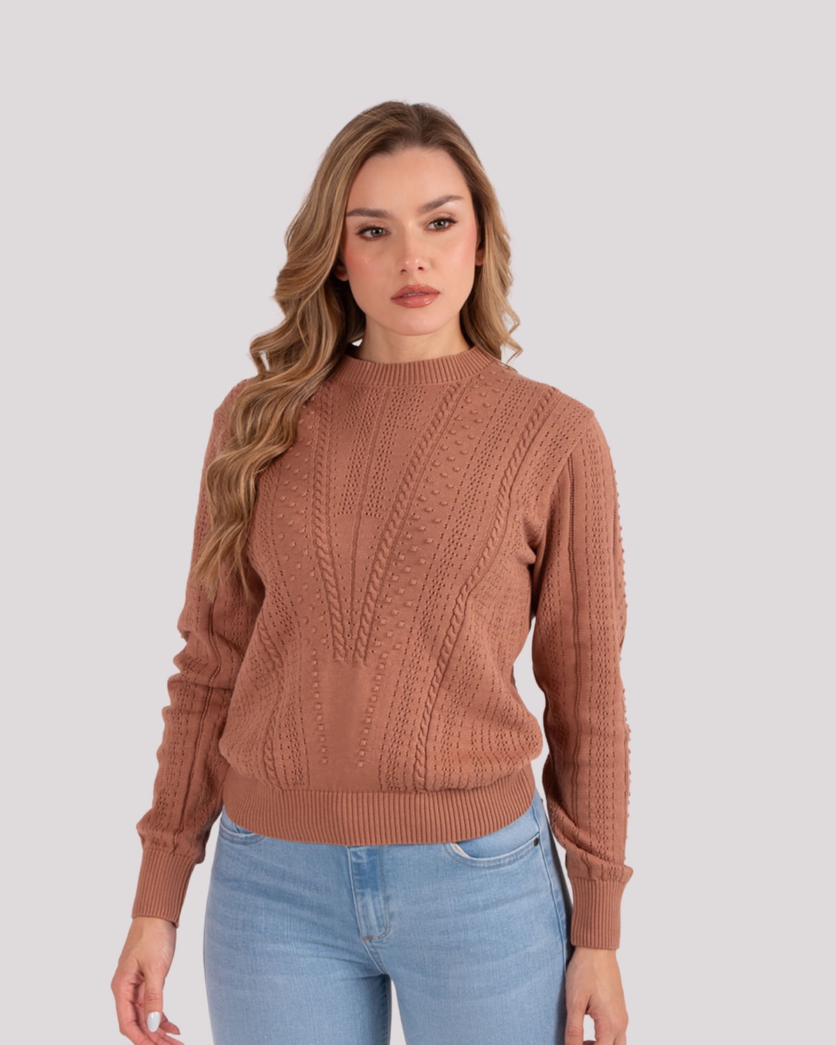 Sweater arena para mujer - imagen 1