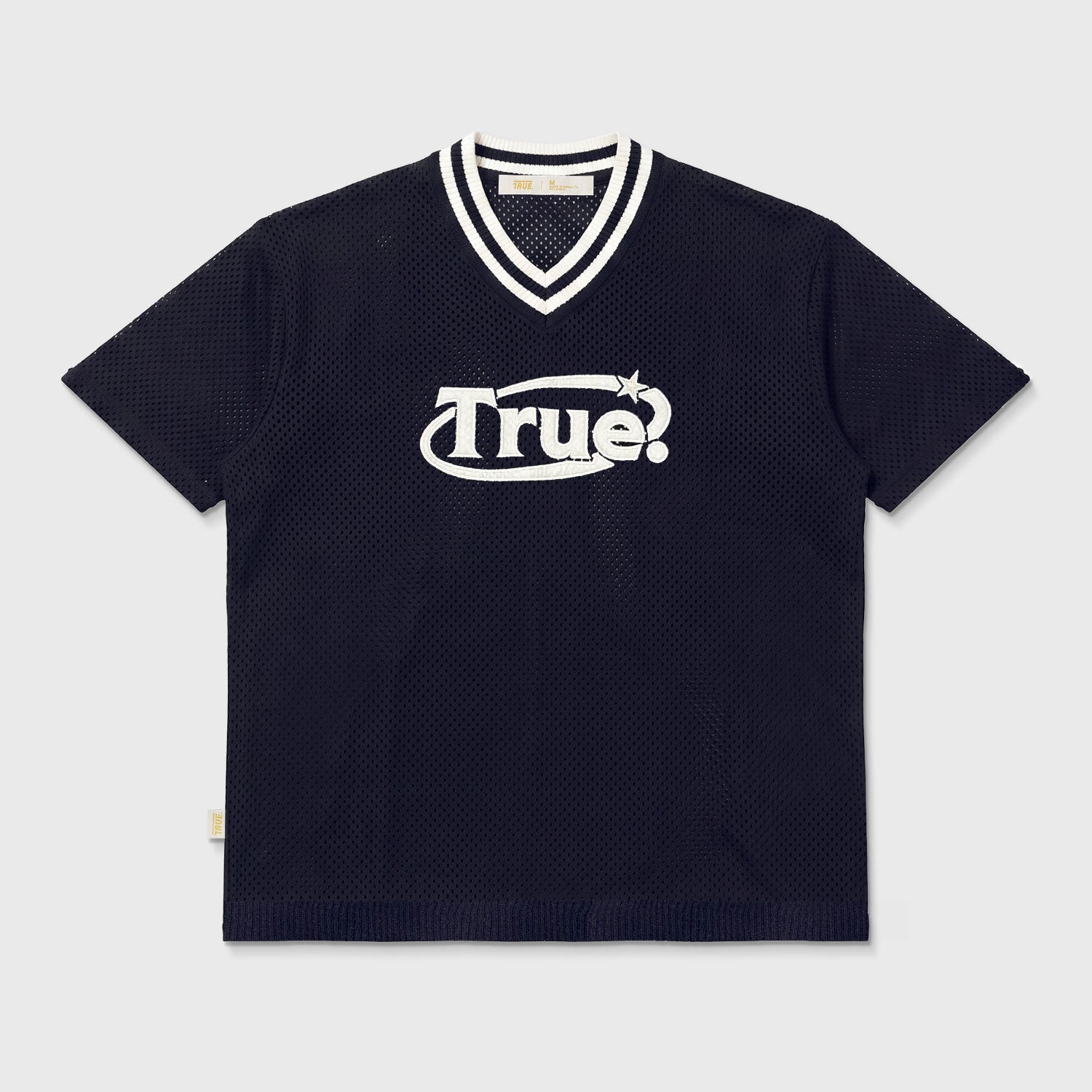 Oversized Knitted Jersey - Navy Blue - imagen 1