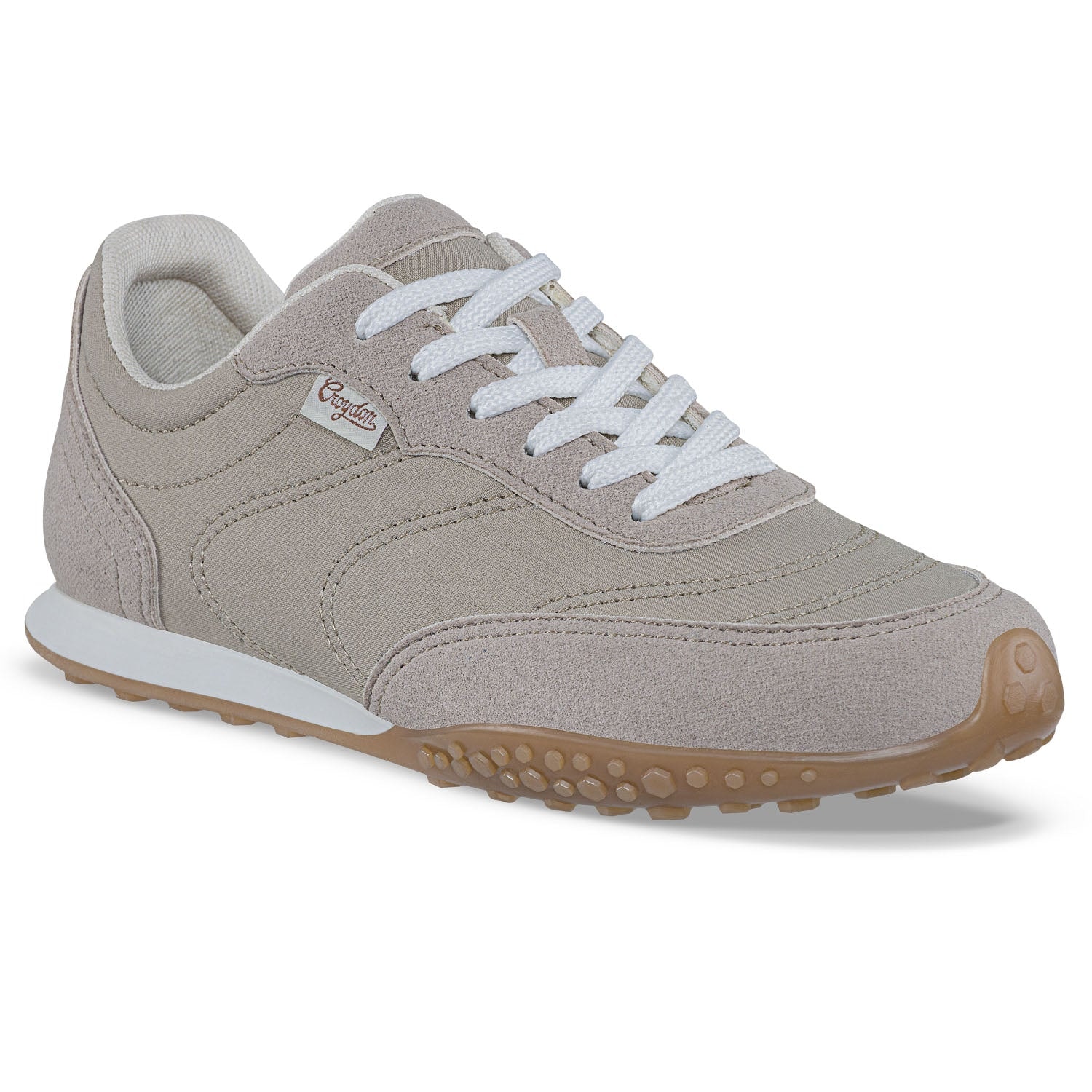 Tenis Urbanos Tersicore Beige Croydon Para Mujer - imagen 1