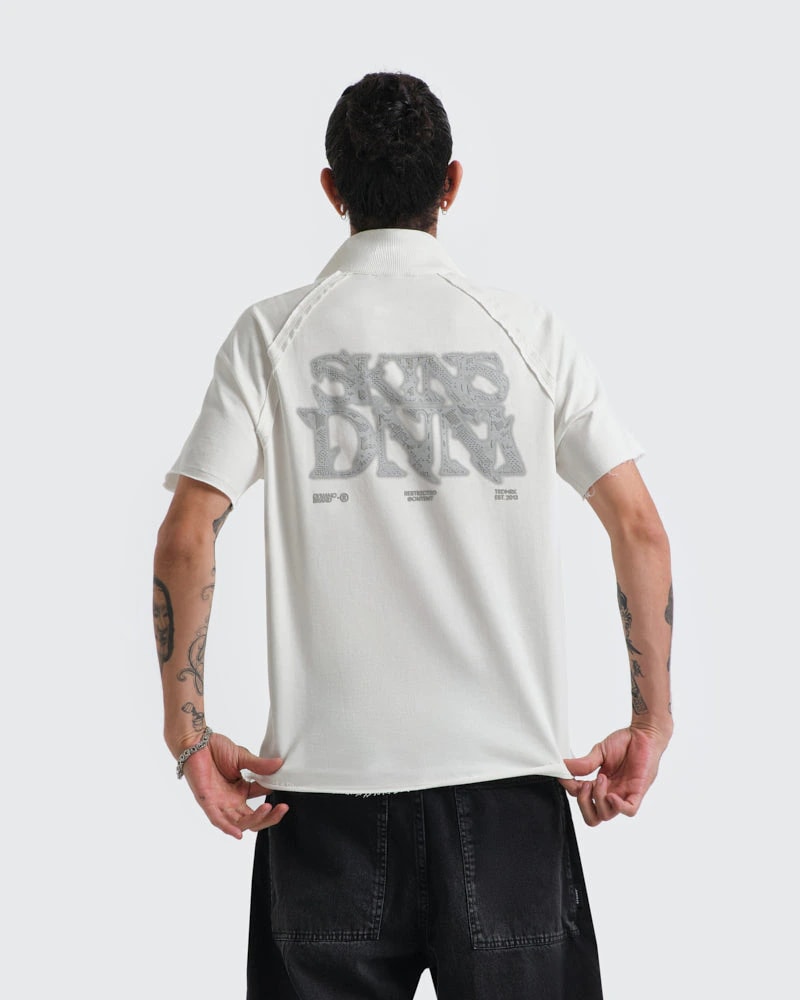 Polo Blanco Oversize Dynasty - imagen 1