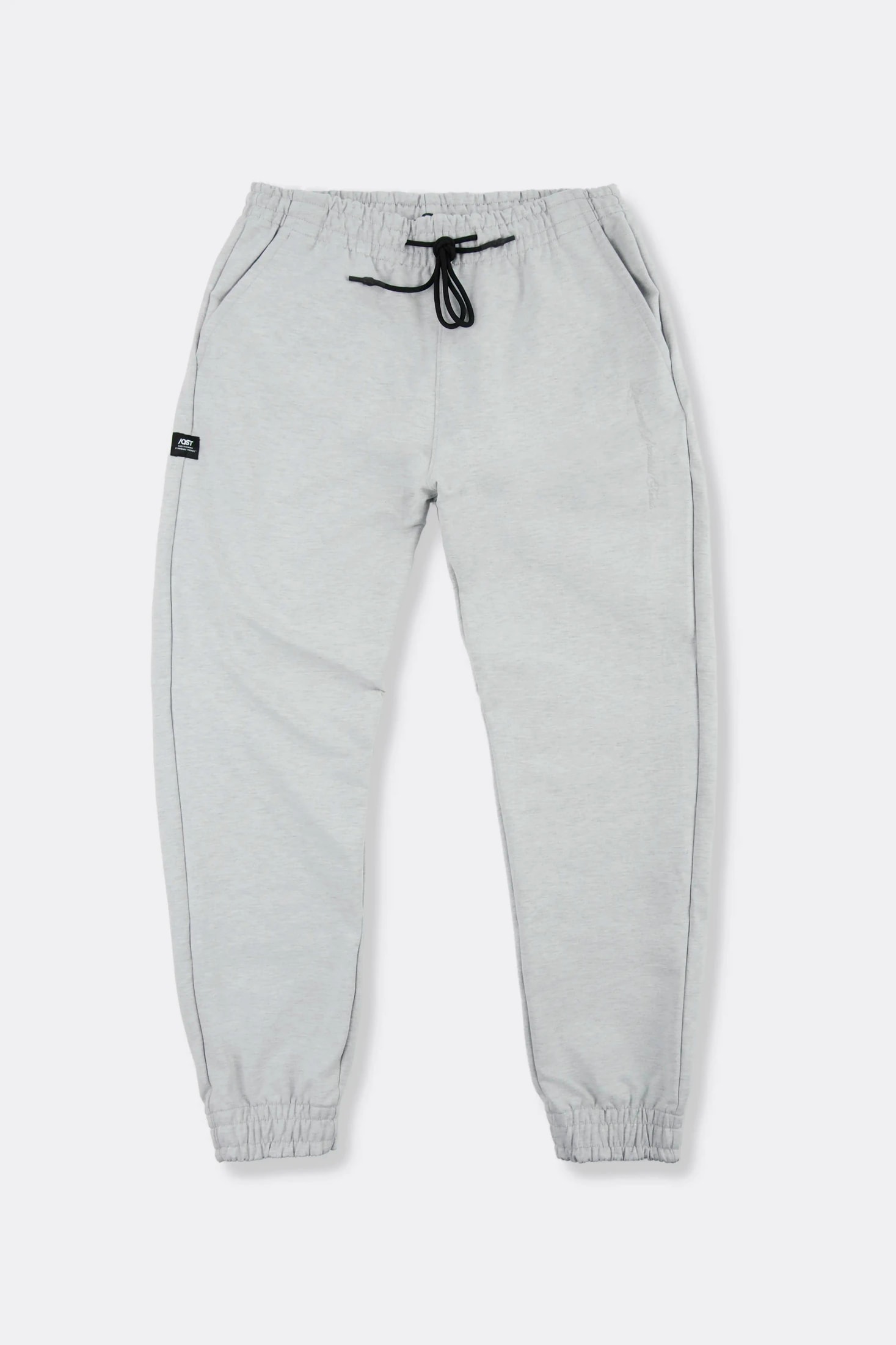 PANTALON JOGG COLOR GRIS JASPE CLARO - imagen 1
