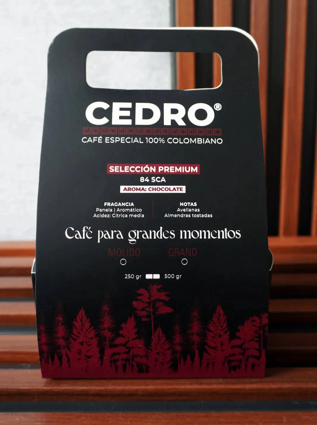 CEDRO CAFÉ 250 gr | CAFÉ ESPECIAL 100% COLOMBIANO - imagen 1