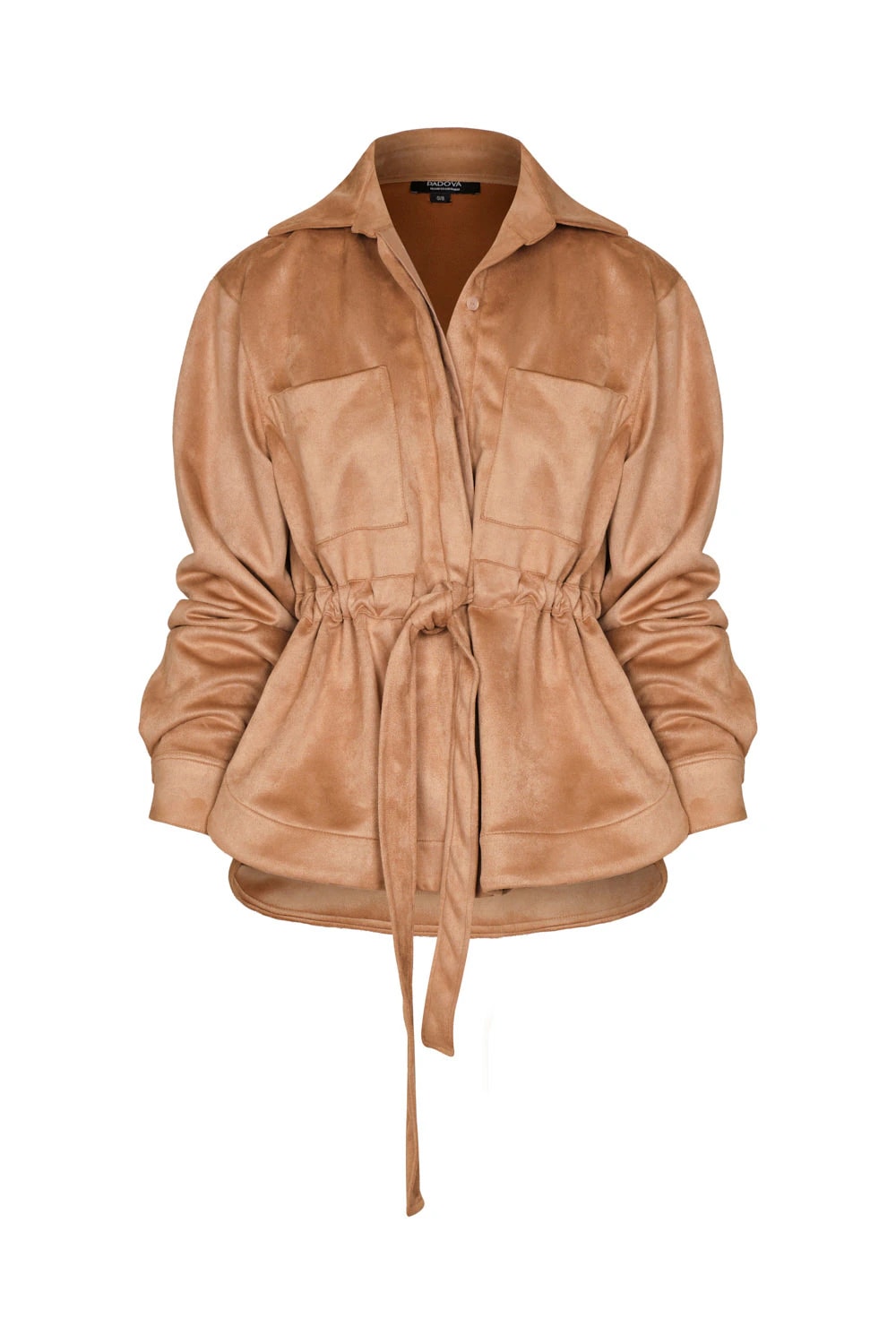 Chaqueta paris taupe suede - imagen 1