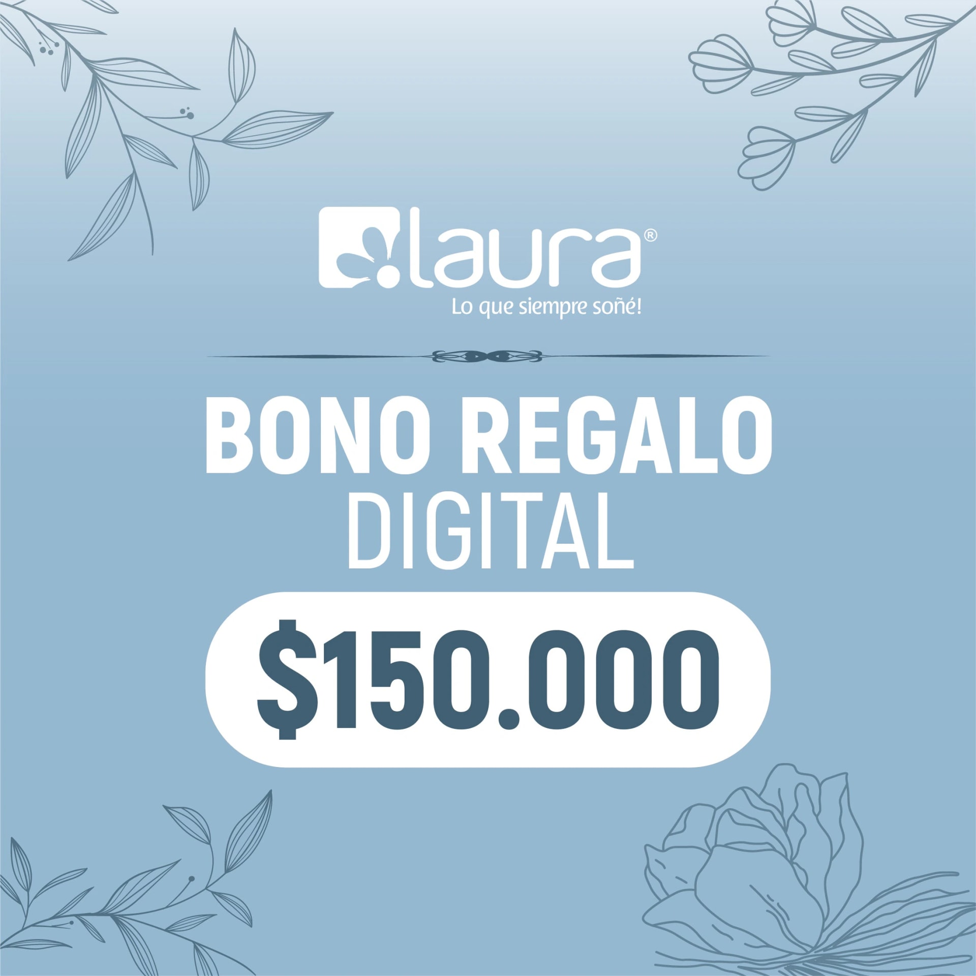 BONO DE REGALO DIGITAL $150.000 - imagen 1