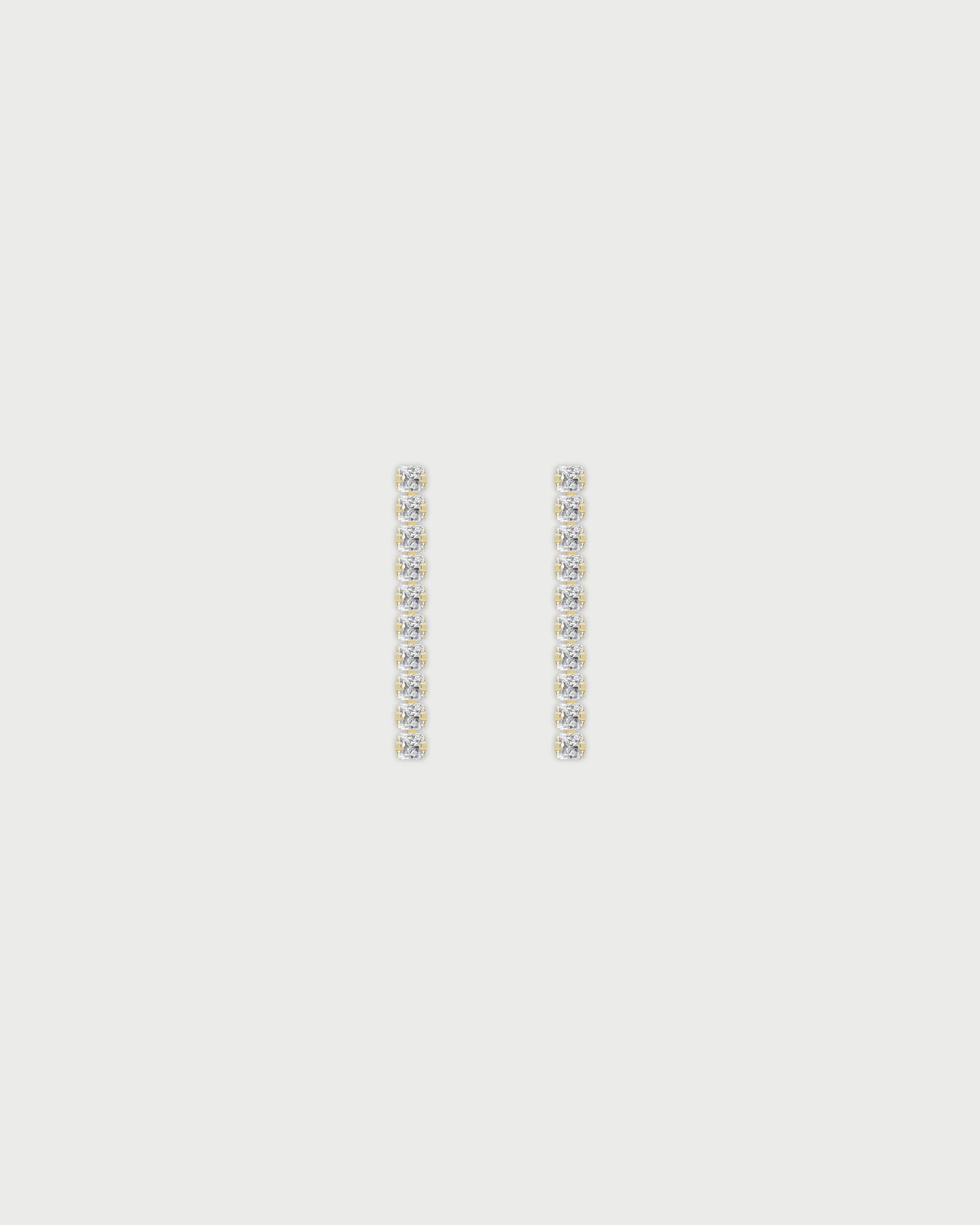 Aretes Midi Cristales - imagen 1