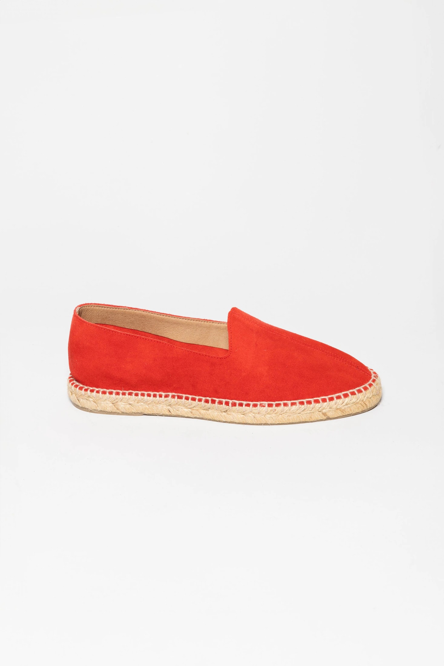 Men's leather espadrille red - imagen 1