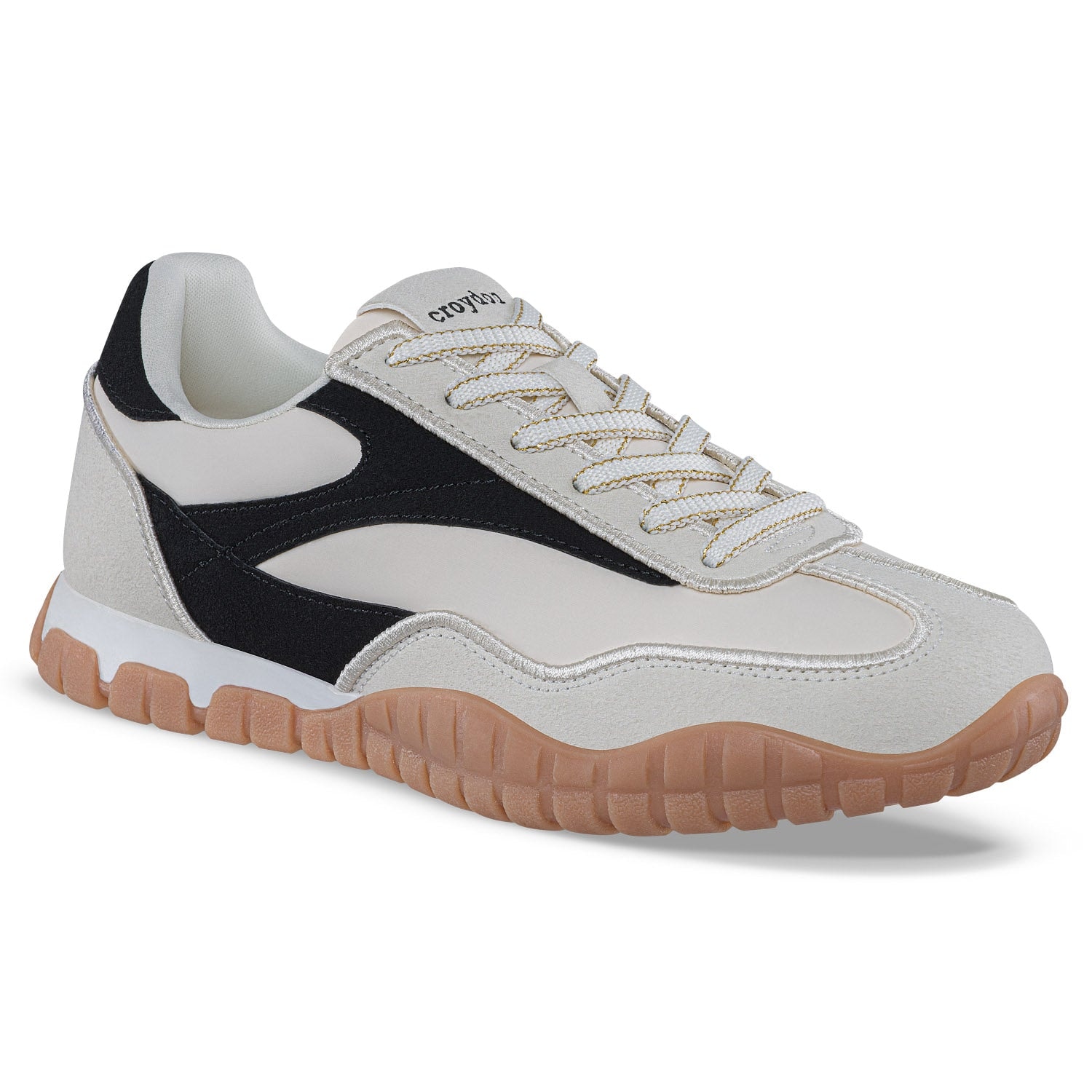 Tenis Urbanos Zilmo Marfil Croydon Para Mujer - imagen 1