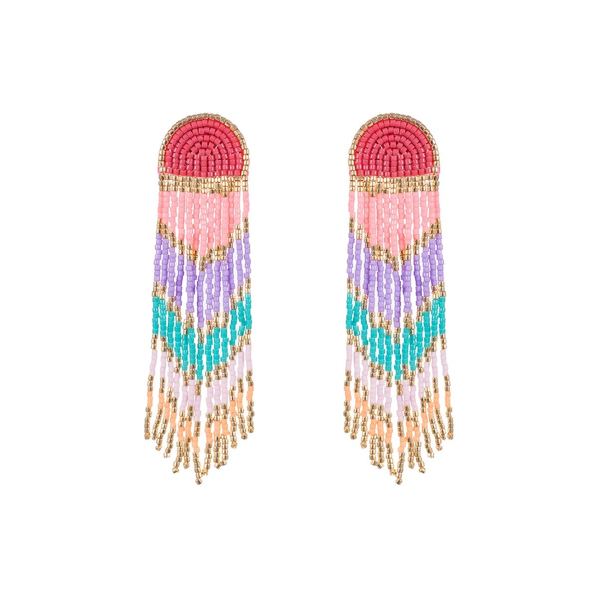 Cáliz Earrings | Miyuki - imagen 1