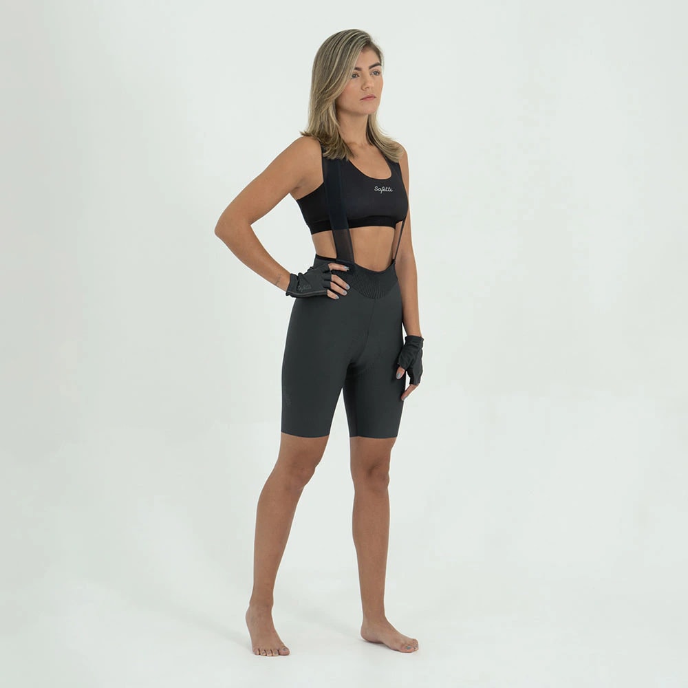 PANTALONETA CICLISMO TOSCANA 2.0 + GRIGIO PARA MUJER - imagen 1