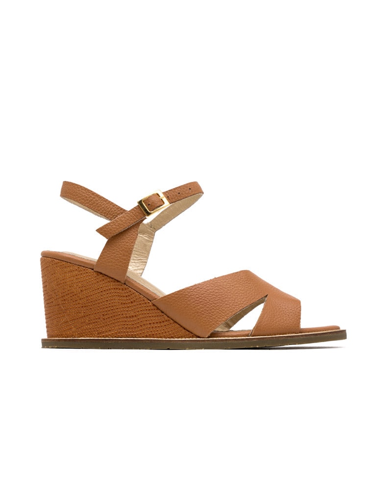 Sandalia tacón de cuero  REF SRY1705 - imagen 1