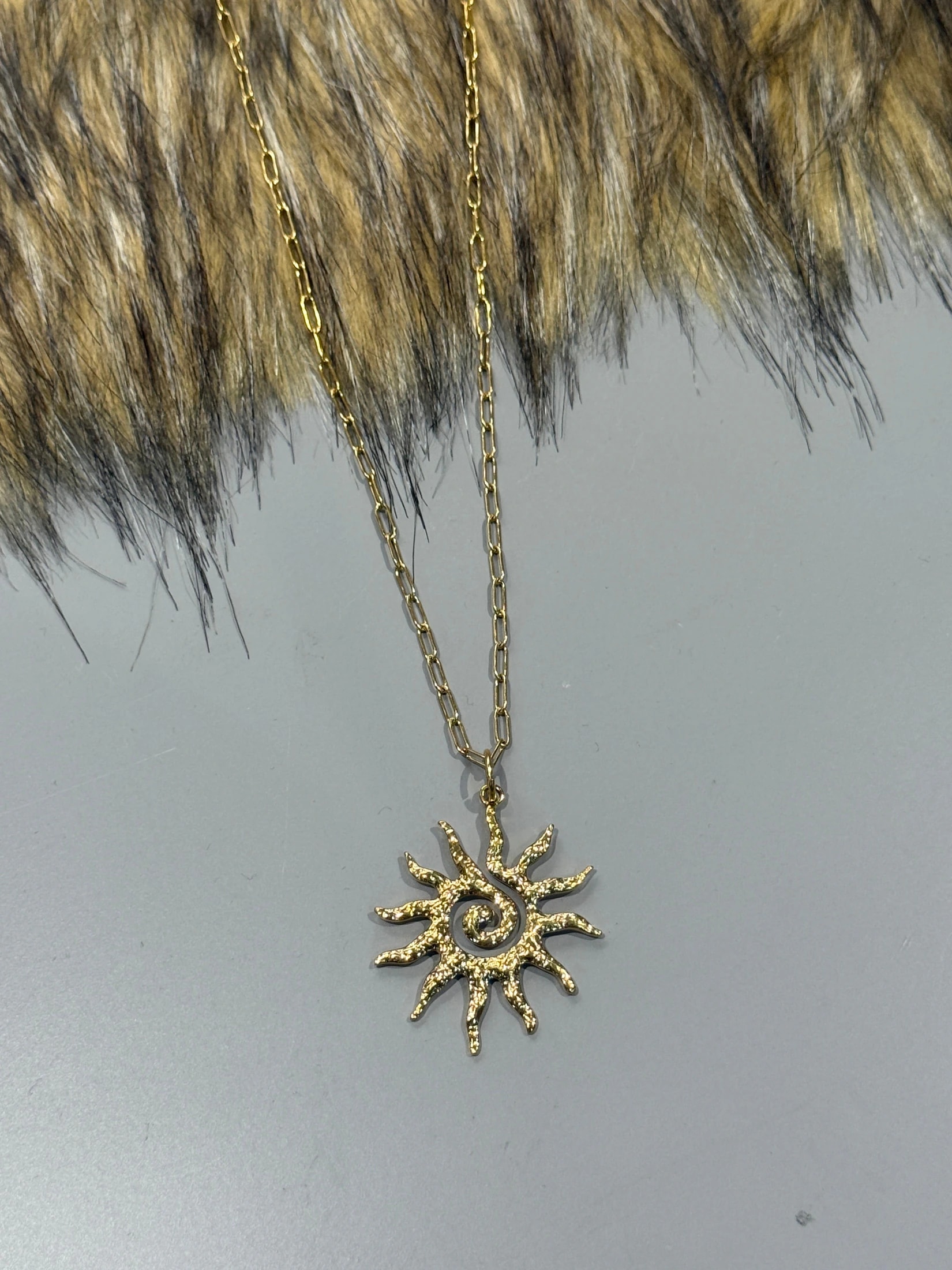 CADENA SOL DORADA - imagen 1