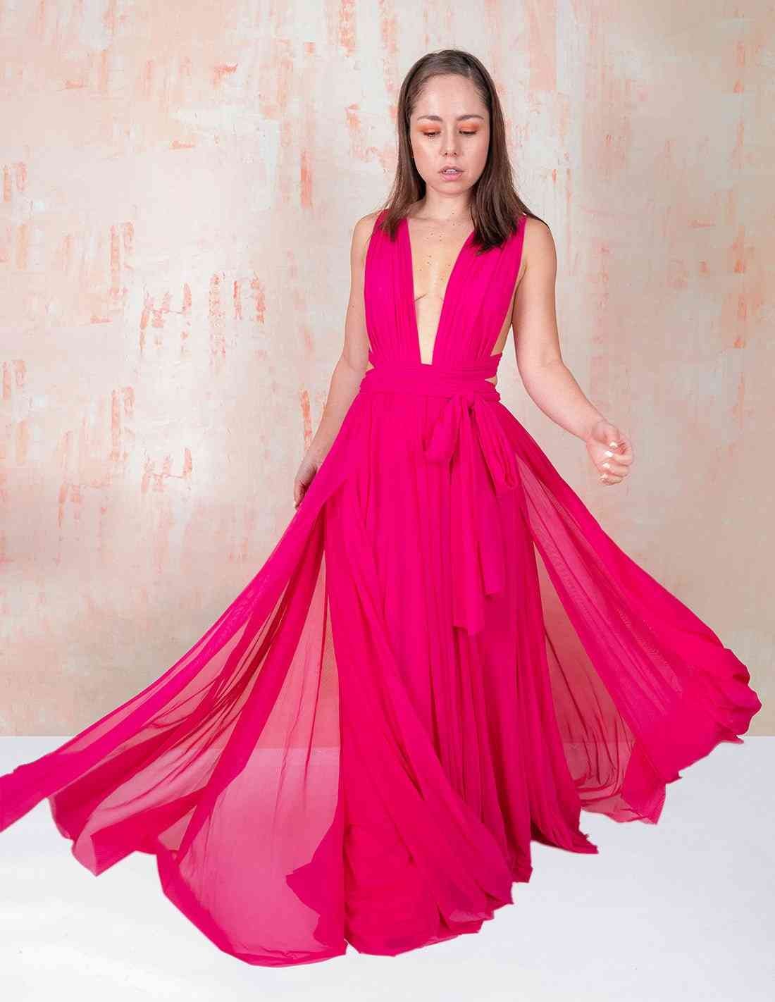 Vestido Hydra Fucsia - imagen 1