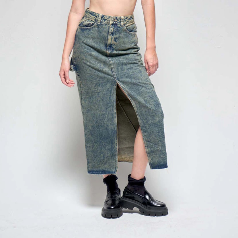 LAYLA DENIM SKIRT - imagen 1