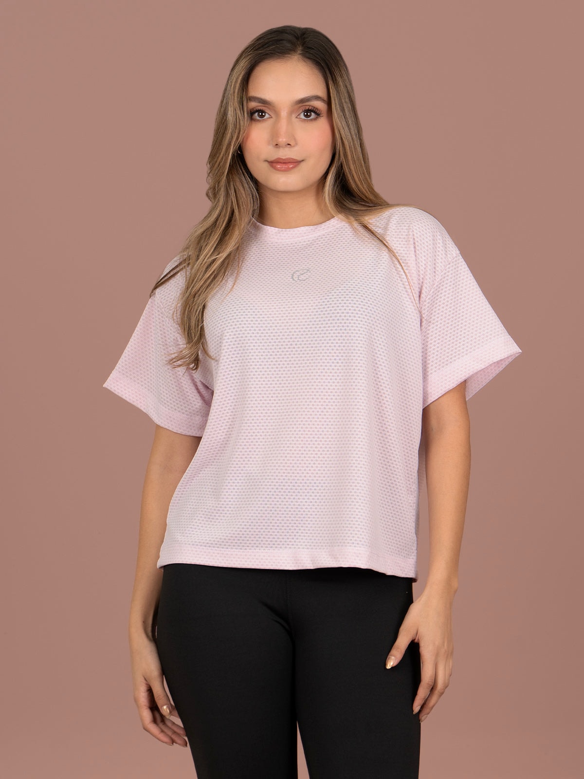 camiseta tulum panal pink - imagen 1