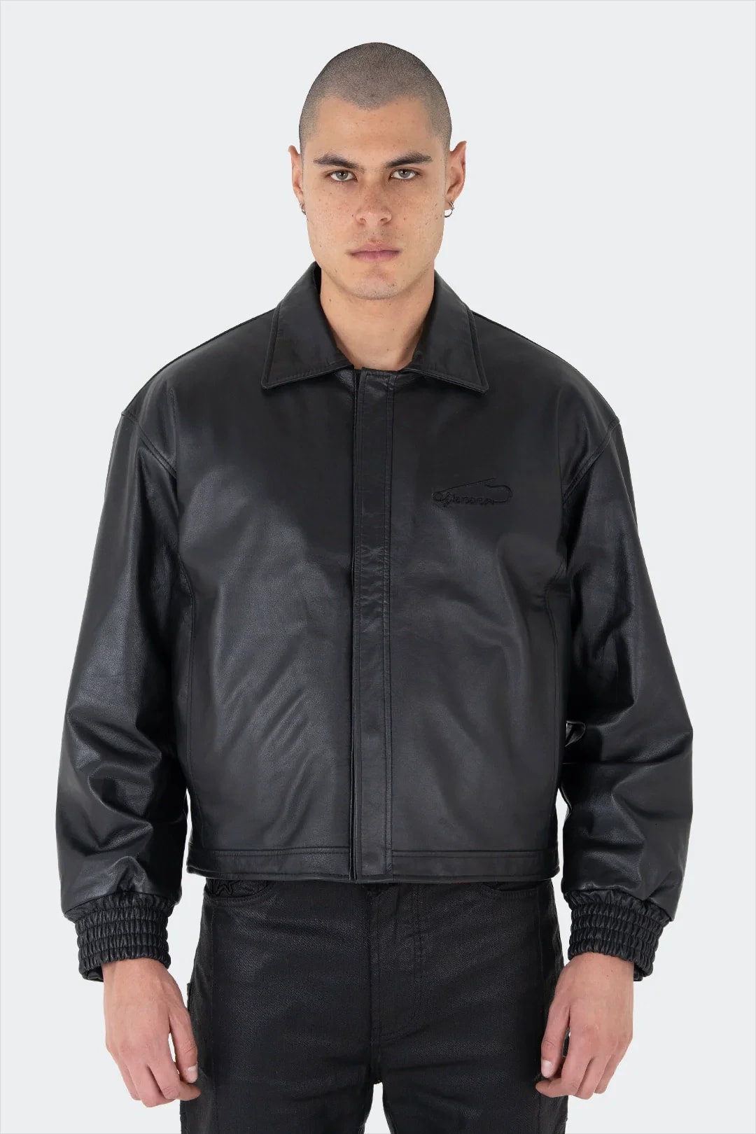 VENENO CHAQUETA DE CUERO NURSE - imagen 1