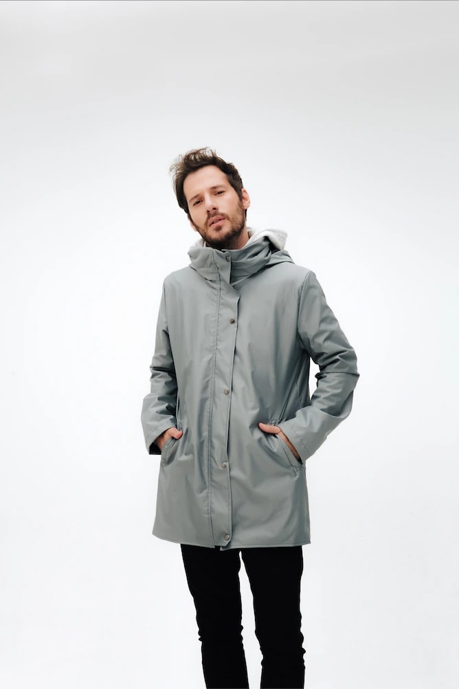 RAINCOAT GRAY - imagen 1