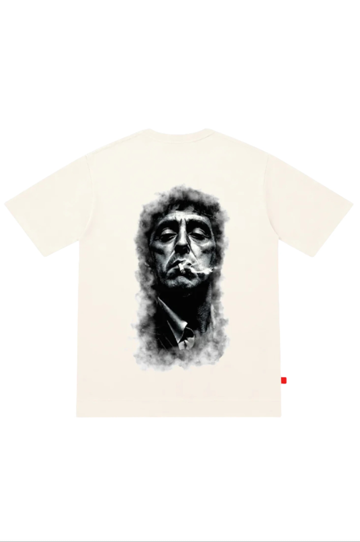 CAMISETA OVERSIZE MASCULINO SCAR MARFIL NEA - imagen 1