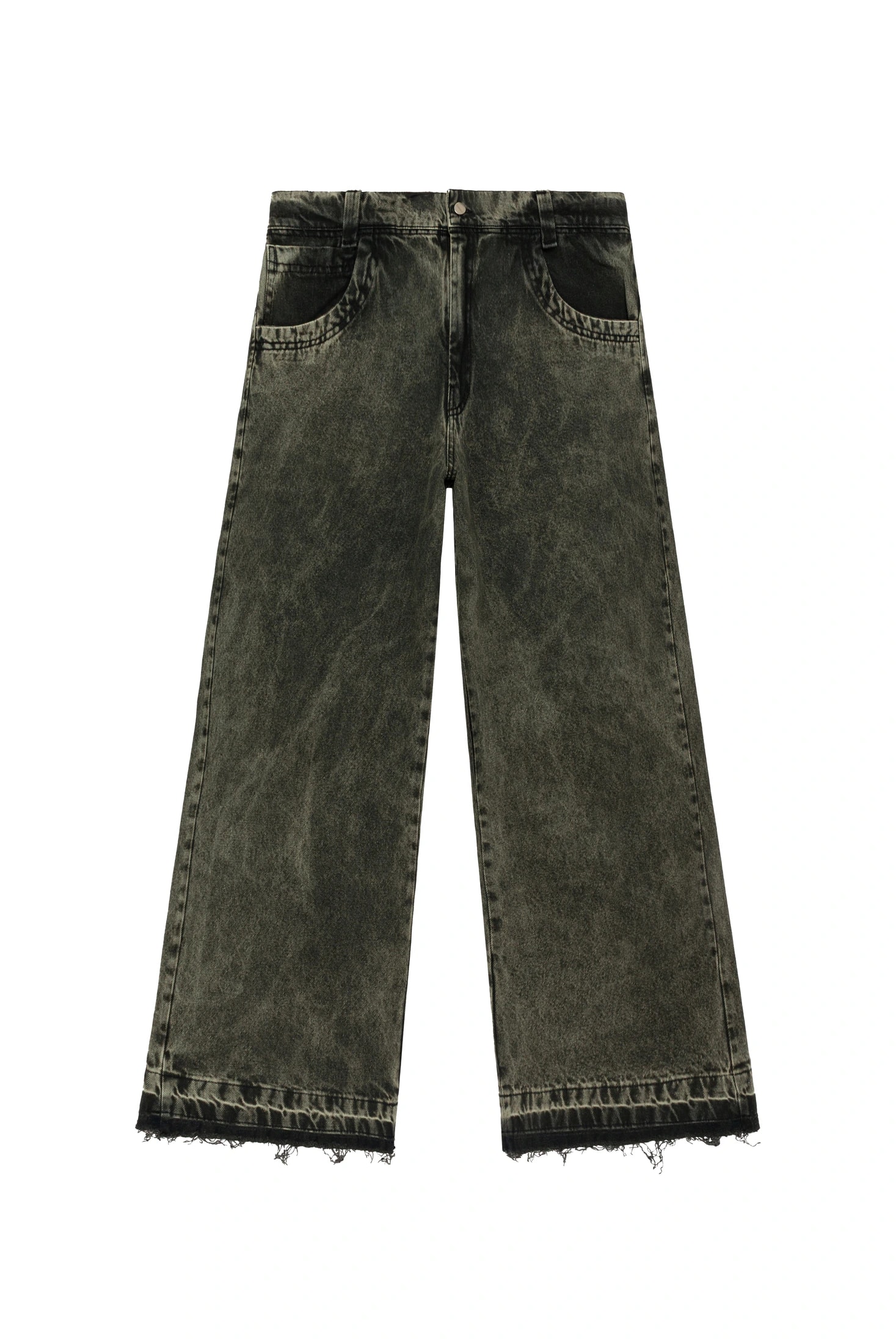Pant Denim Washed black - imagen 1