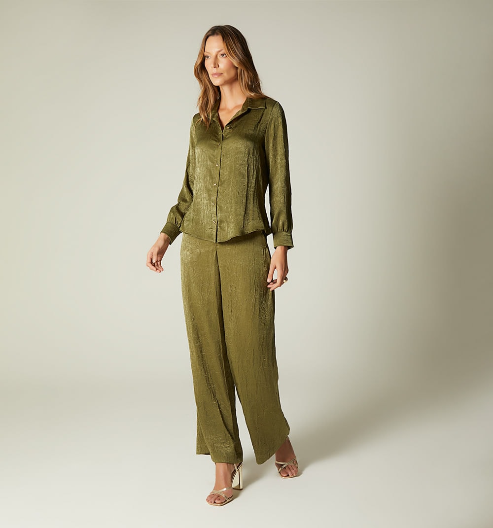 Pantalon palazzo tiro alto - imagen 1