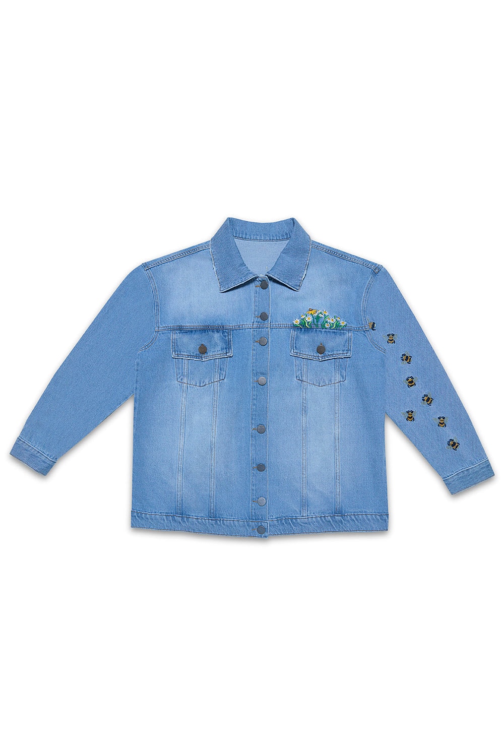 CHAQUETA HOMBRE ABEJA AZUL MEDIO - imagen 1