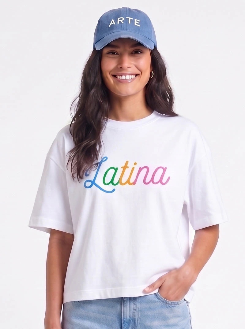 CAMISETA LATINA - imagen 1