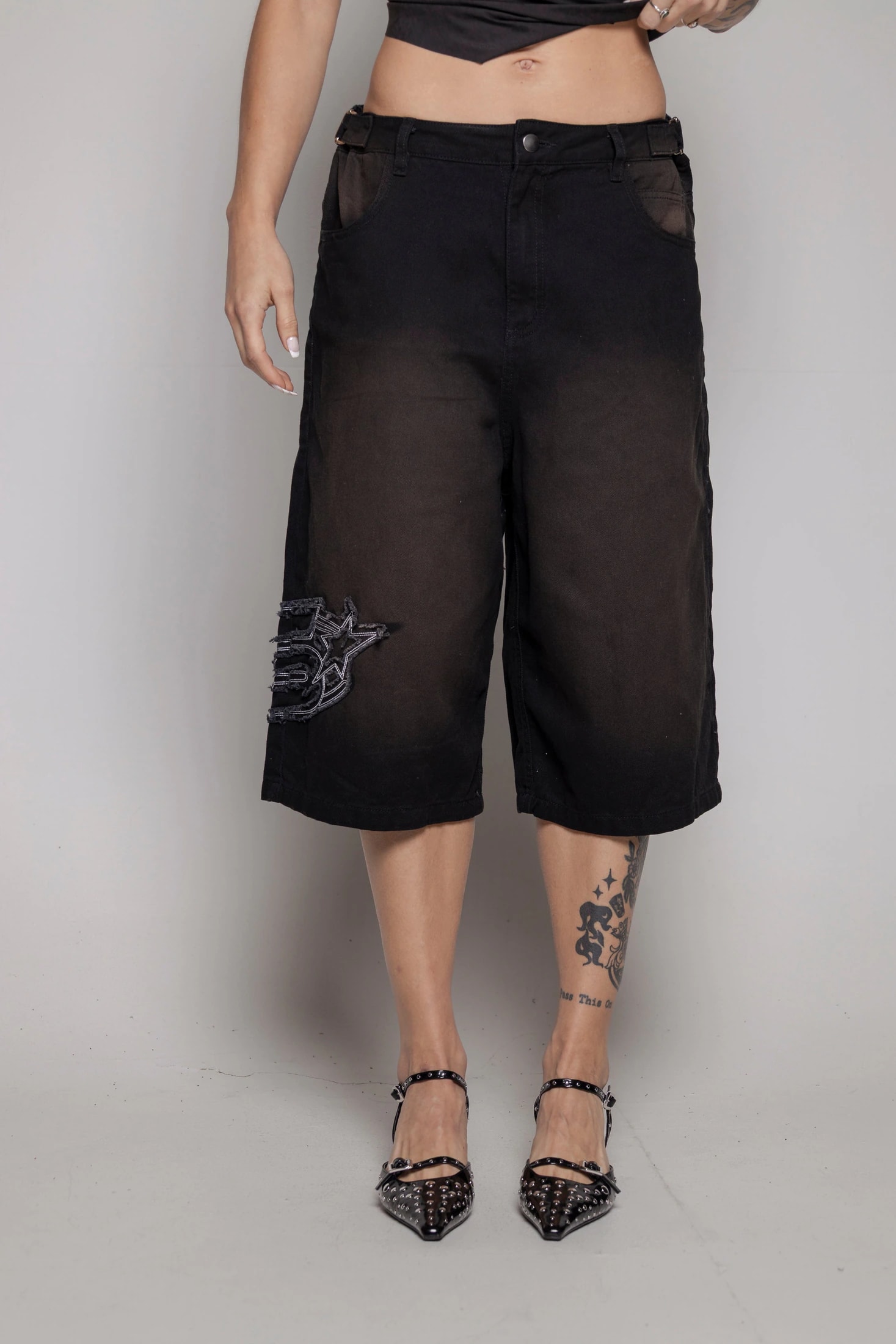 Jorts Dama Courage Sogno-Negro - imagen 1