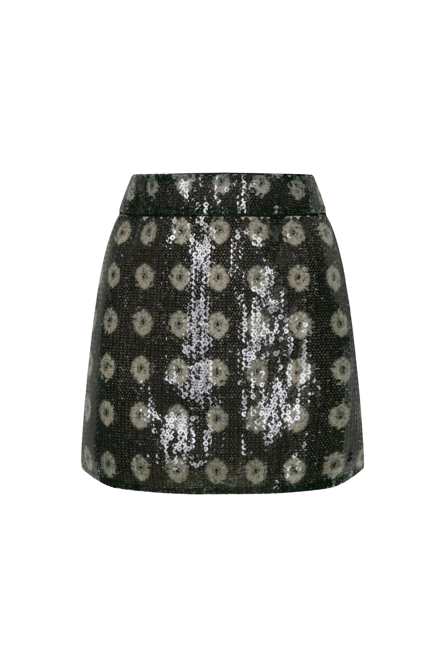 El Carmen Sequins Mini Skirt / Green - imagen 1