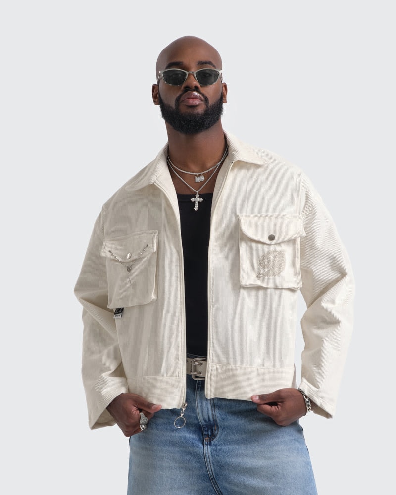 Chaqueta Ivory Boxy Essential - imagen 1