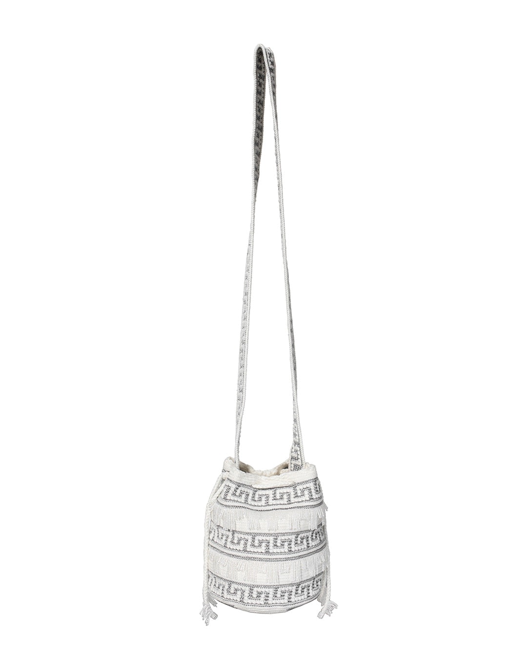 Mochila Wayuu Joselin Silver - imagen 1