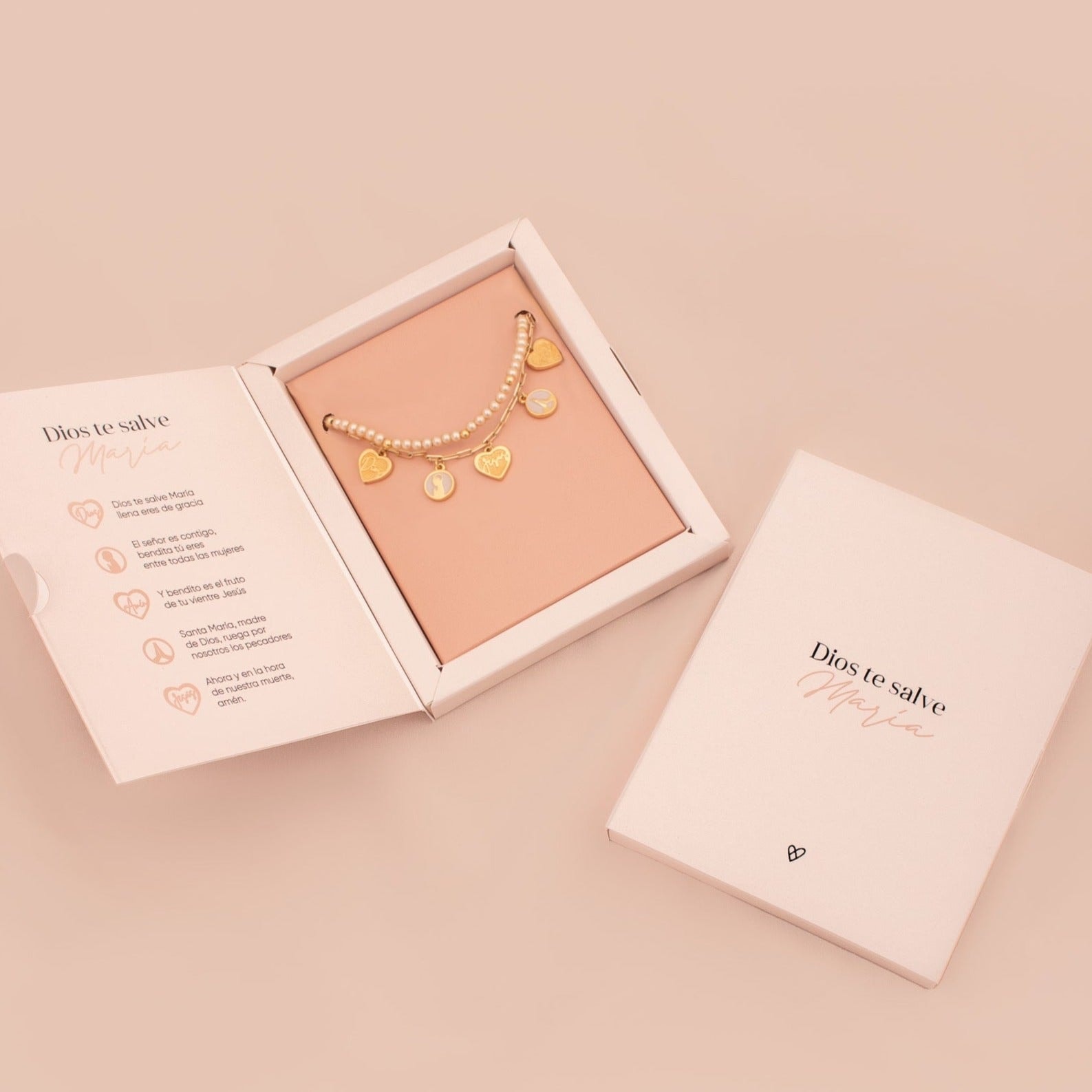 Pulsera Oración del Ave María + Caja Especial - imagen 1