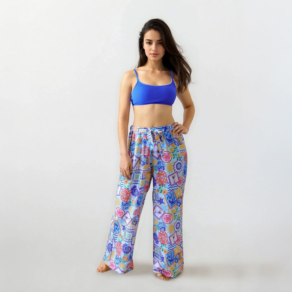 Pantalón Pareo Conchas. - imagen 1