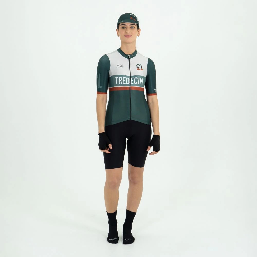 CAMISA CICLISMO MANGA CORTA TREDECIM PARA MUJER - imagen 1