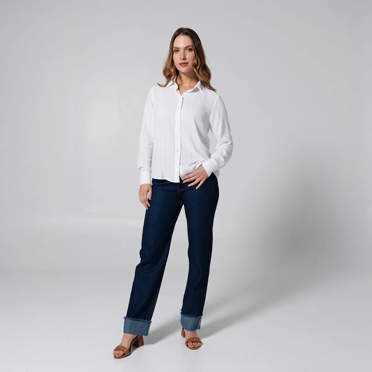 Jean Straight Cuff - imagen 1