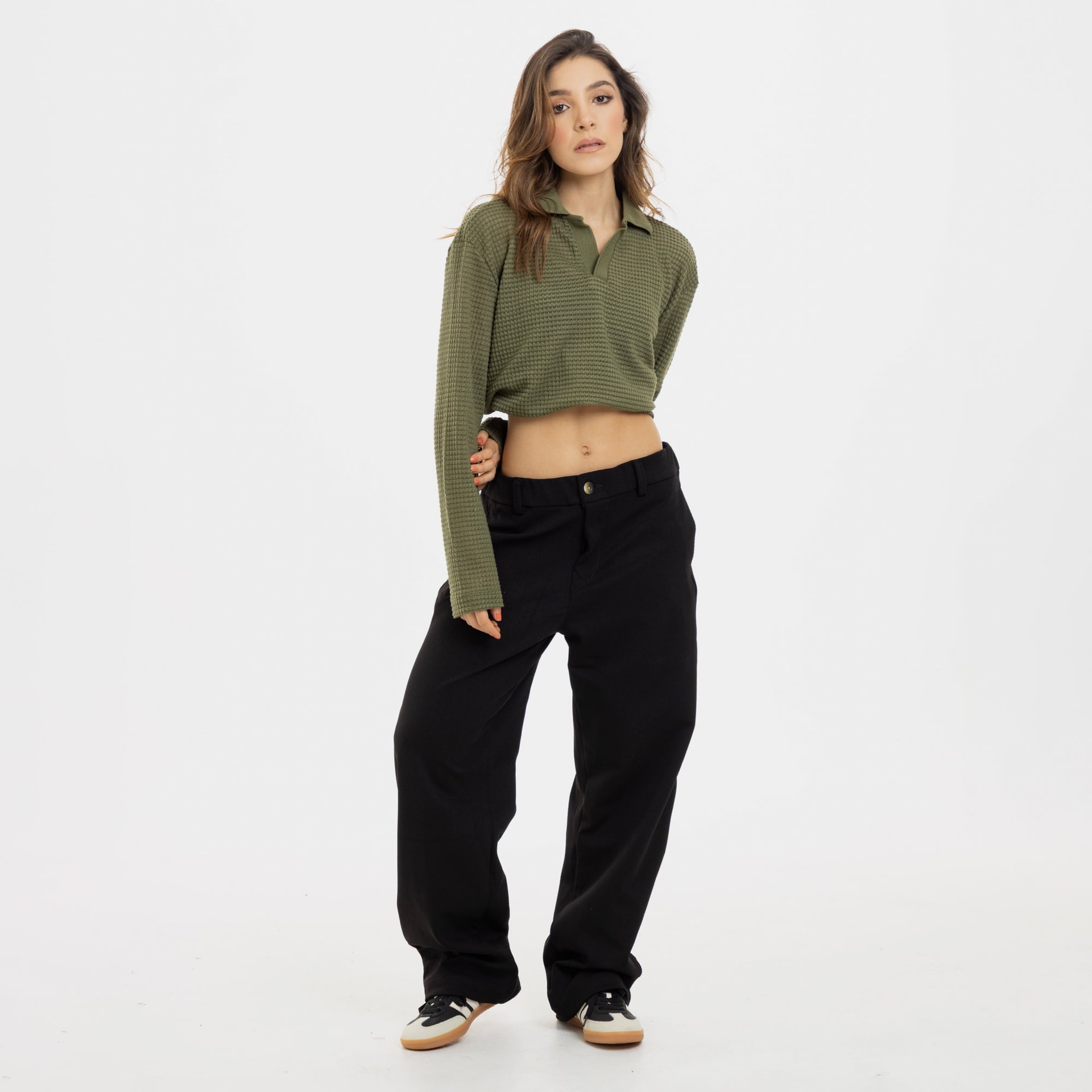 Black EcoDrift Trousers - imagen 1