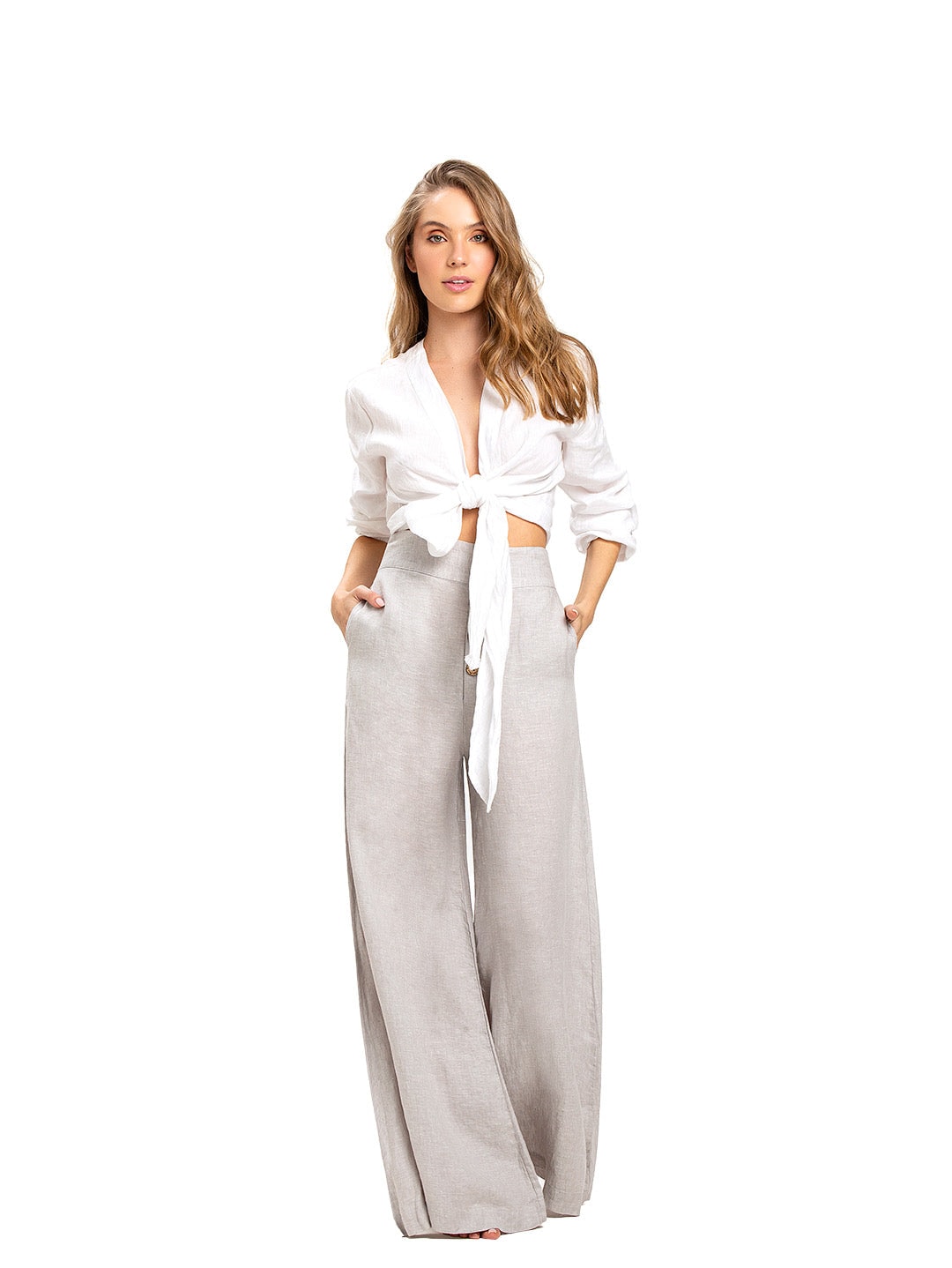 Pantalon Solids Linen Capsule - imagen 1