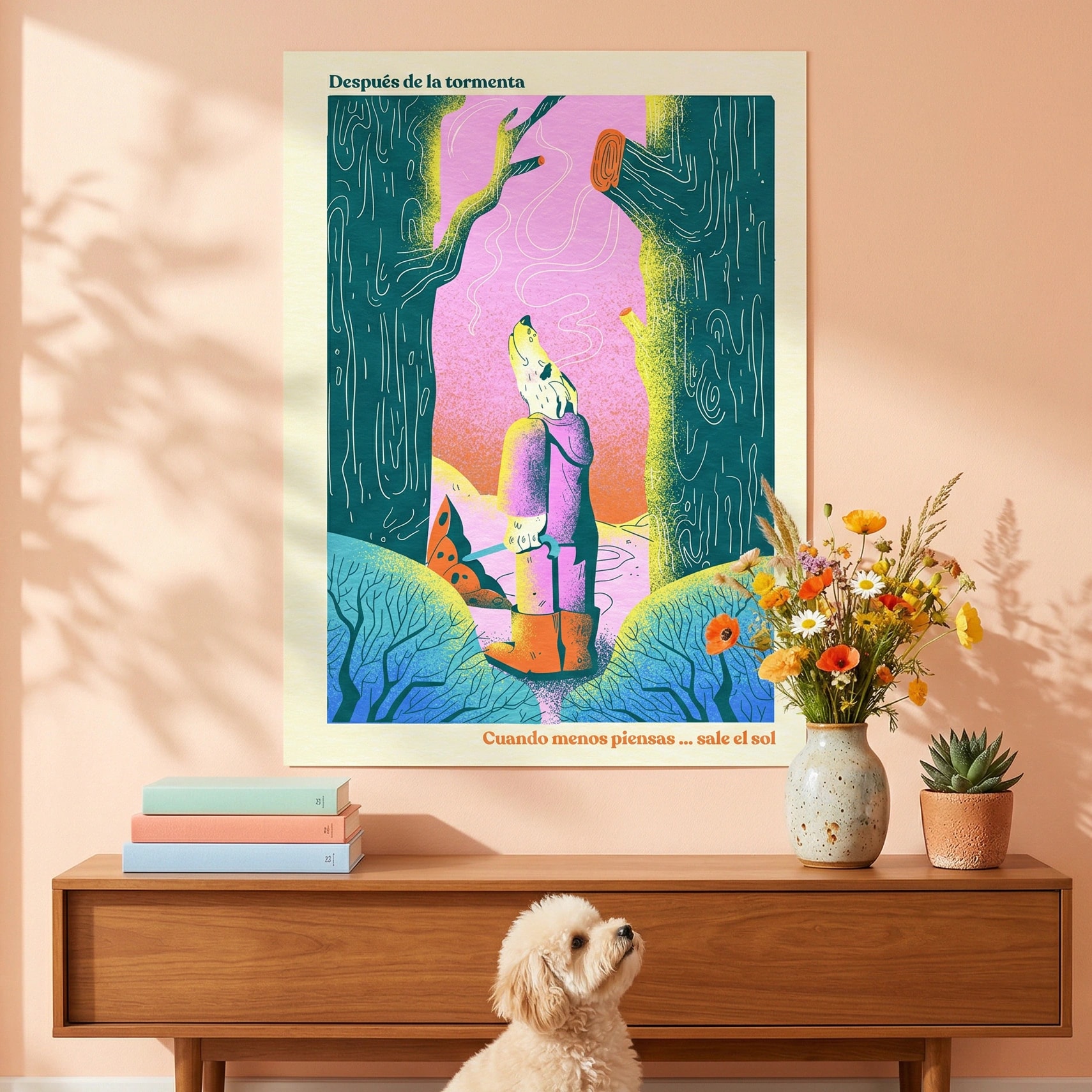 🌤️🖼 Póster Sale el Sol - imagen 1