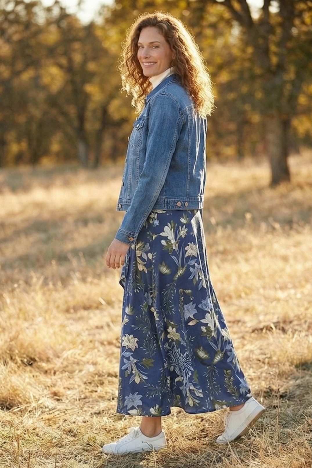 Falda Yuma Puntos Azul - imagen 1