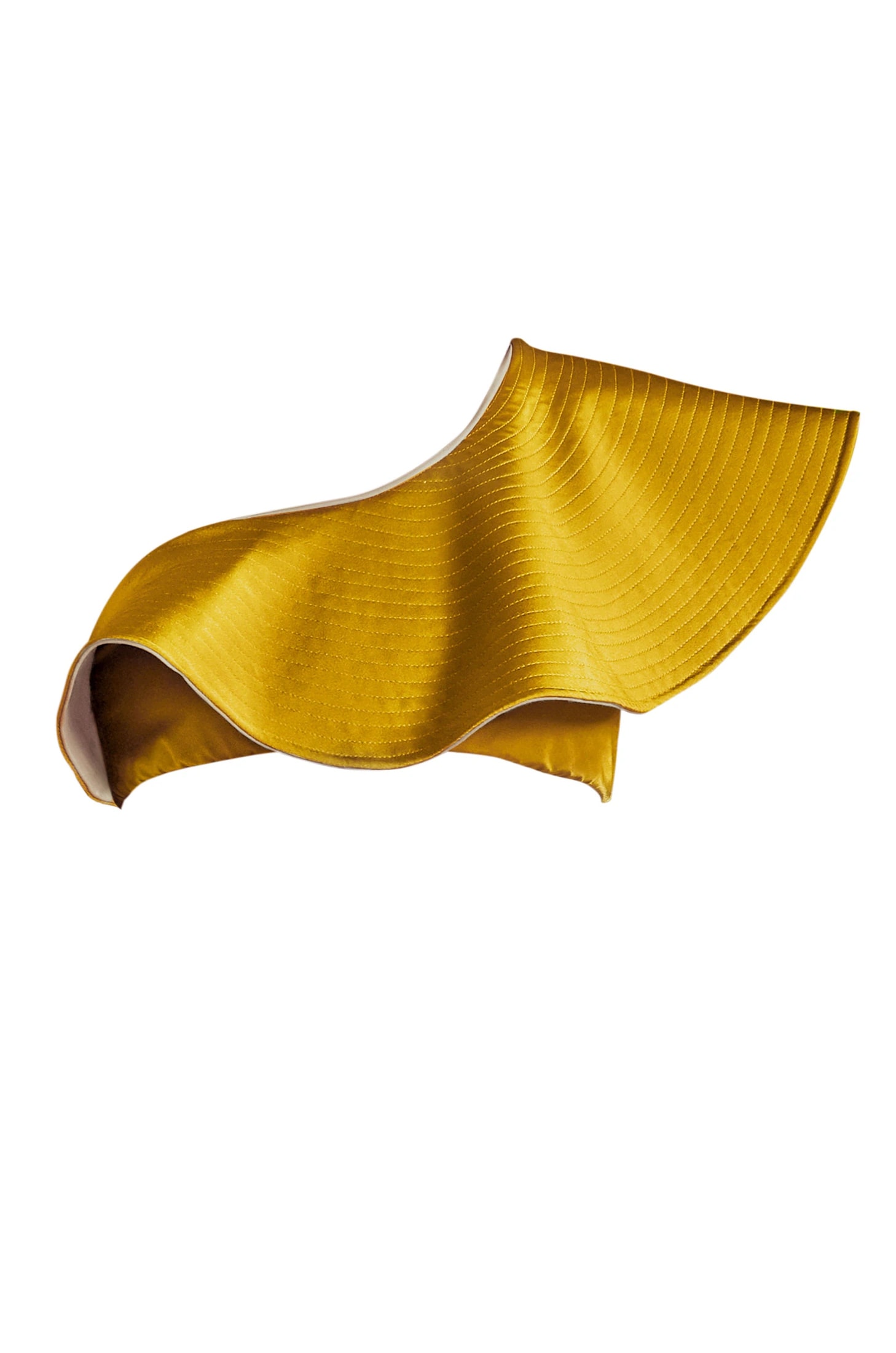 Sunset Waves Top / Yellow & Metallic Mint - imagen 1