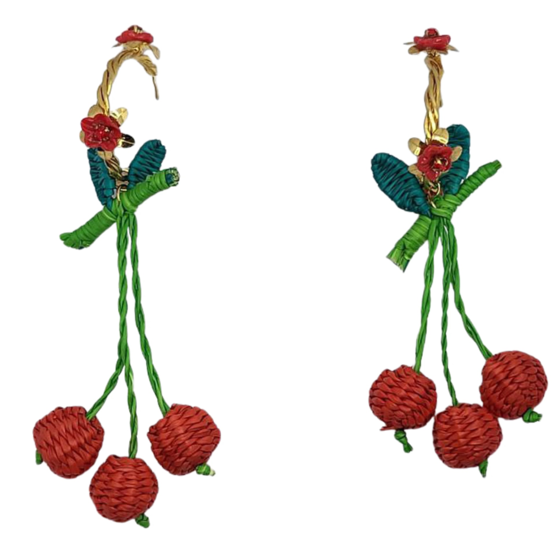 Cherry Fruit Sensation Earrings - imagen 1