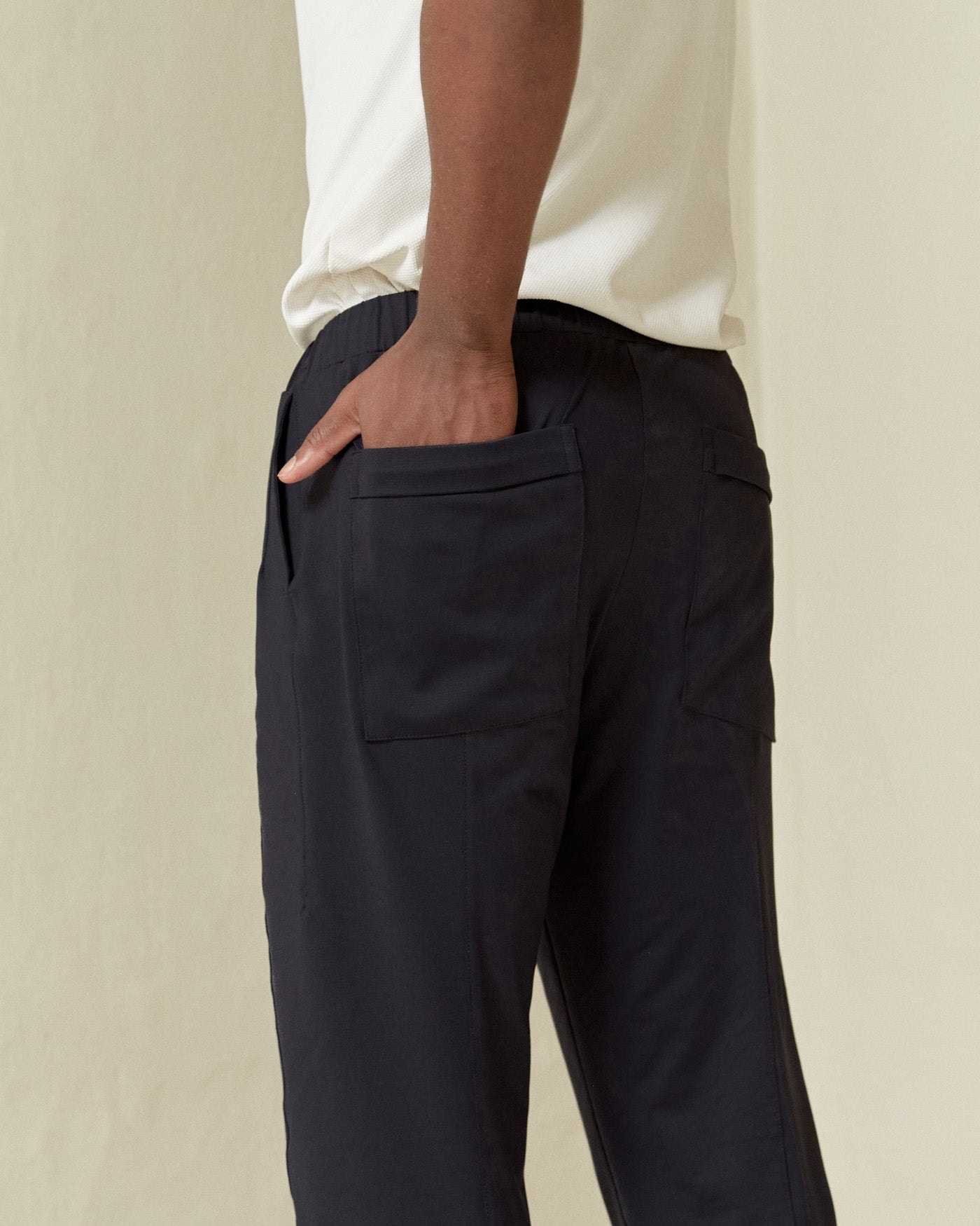 Pantalón Tech Clásico Negro MAGO MAS - imagen 1