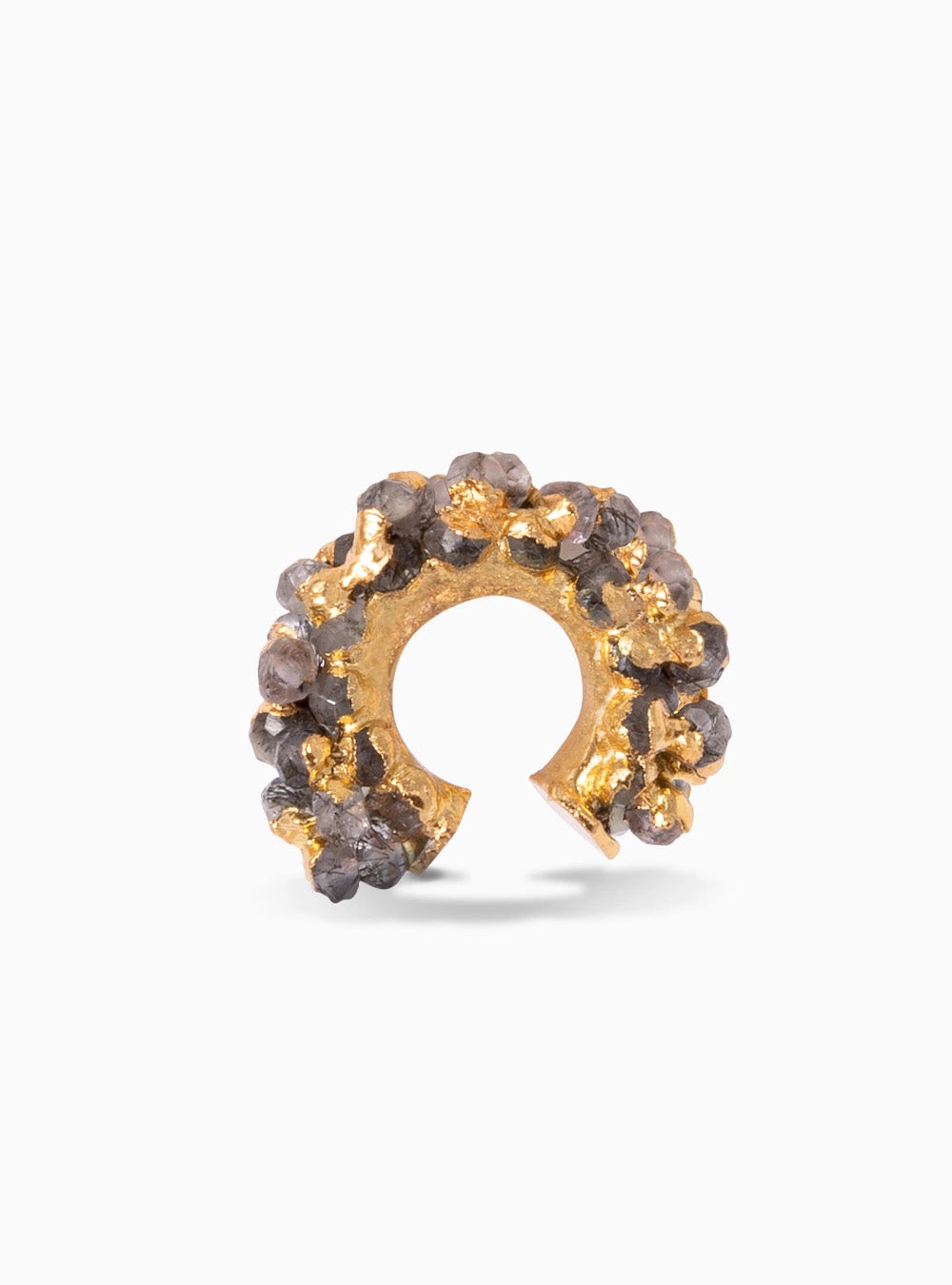 Earcuff Chunk Grey - imagen 1