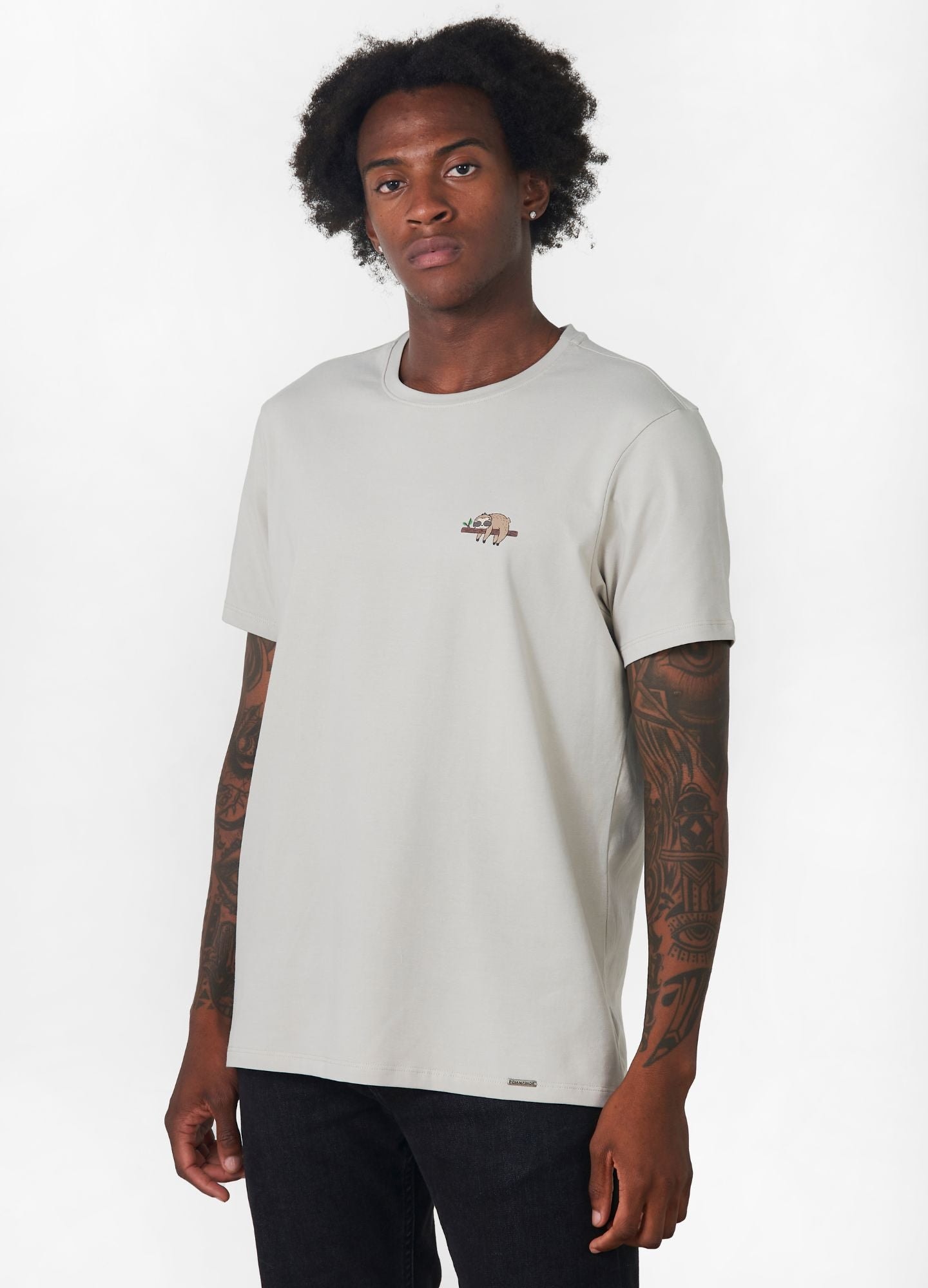 Basic Ciampino Camiseta Regular – Taupe - imagen 1