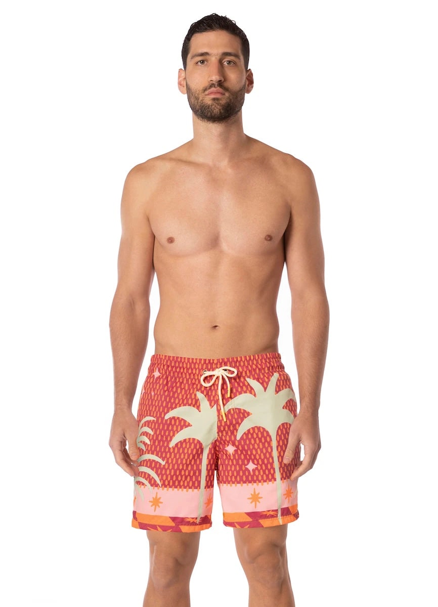 Maaji Funky Palms Sailor Sporty Shorts - imagen 1