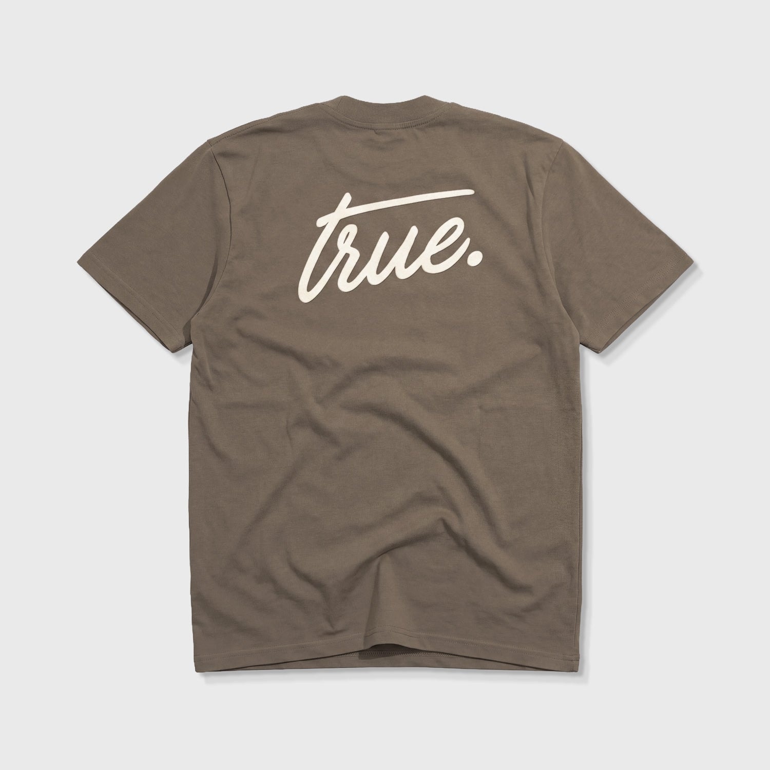 Cursive Logo T-Shirt - Light Brown - imagen 1
