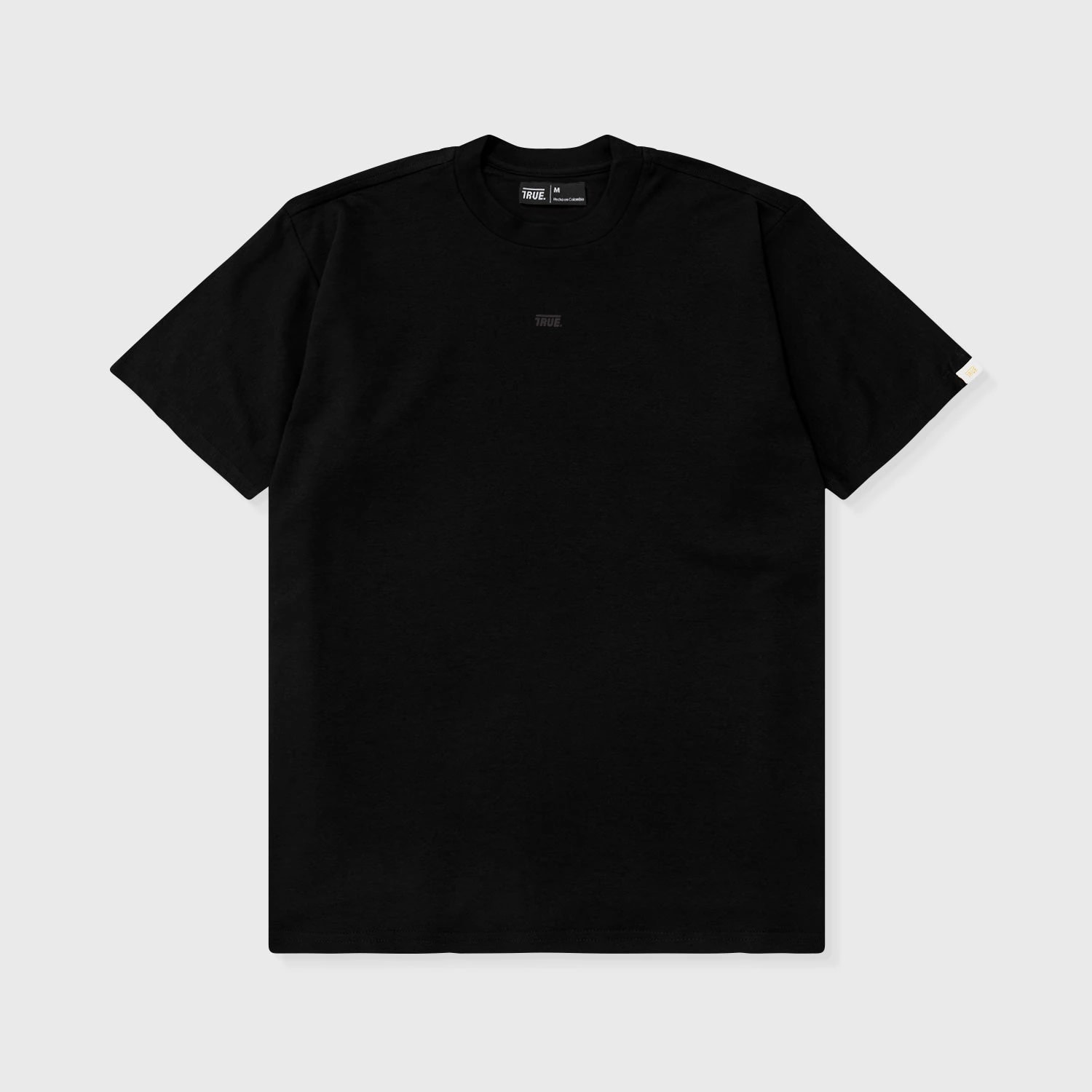 Camiseta Clásica Logo Negro - Negra - imagen 1