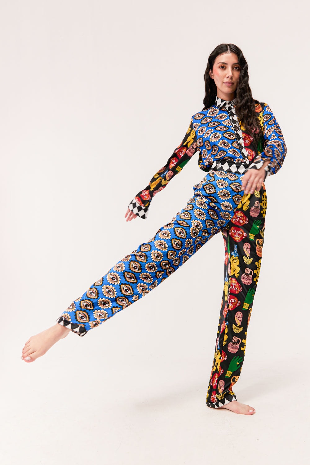 Pantalón Unisex / Estampado Sentido Precolombino - imagen 1