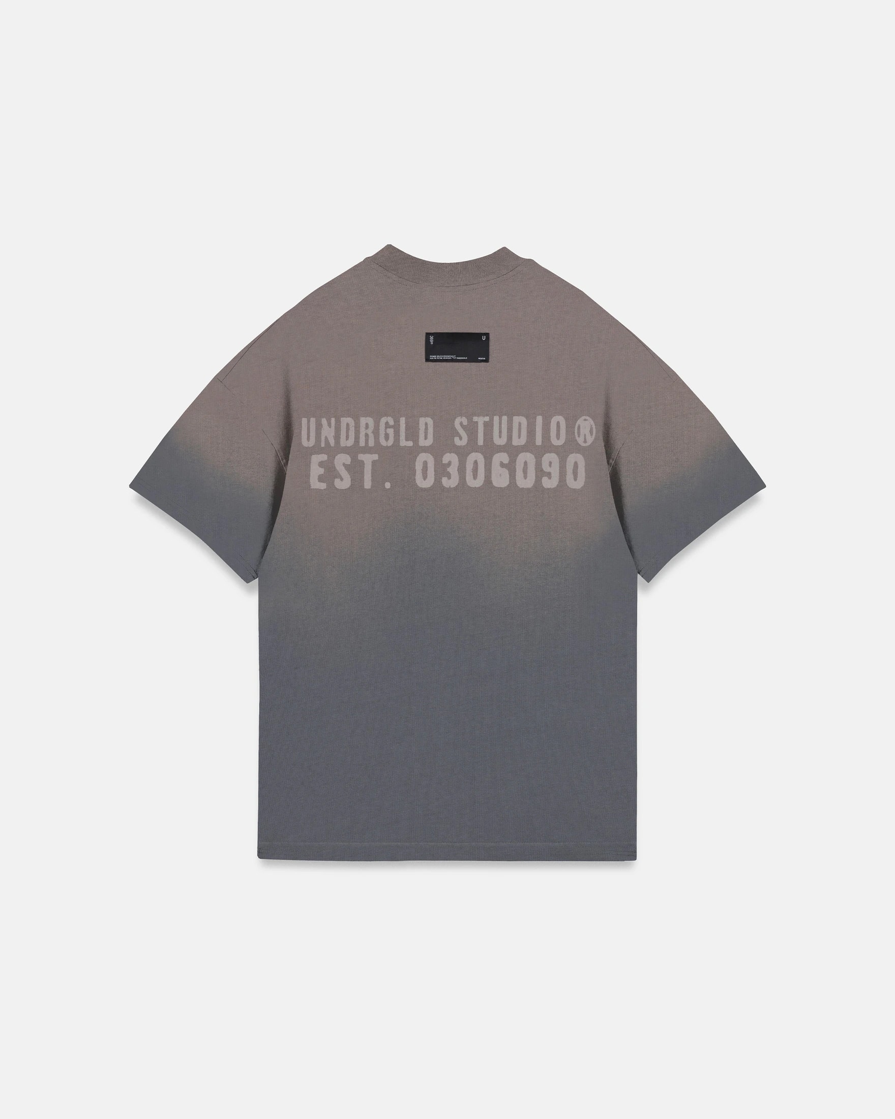 Spring Worn Logo Tshirt Sandblast Gray - imagen 1