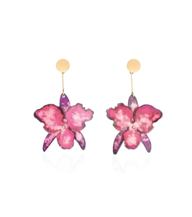 Aretes Orquídea Mediano - imagen 1